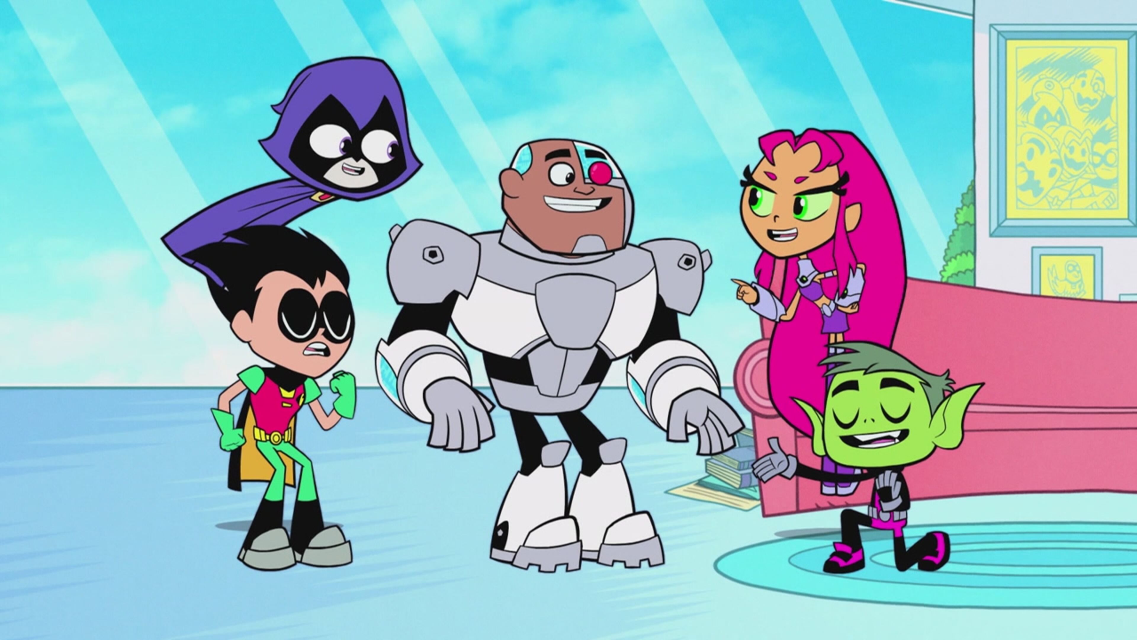 Teen Titans Go! - S4 Ep.24 - Il giorno in cui la notte ... Capitolo Uno: ti vedo ballare