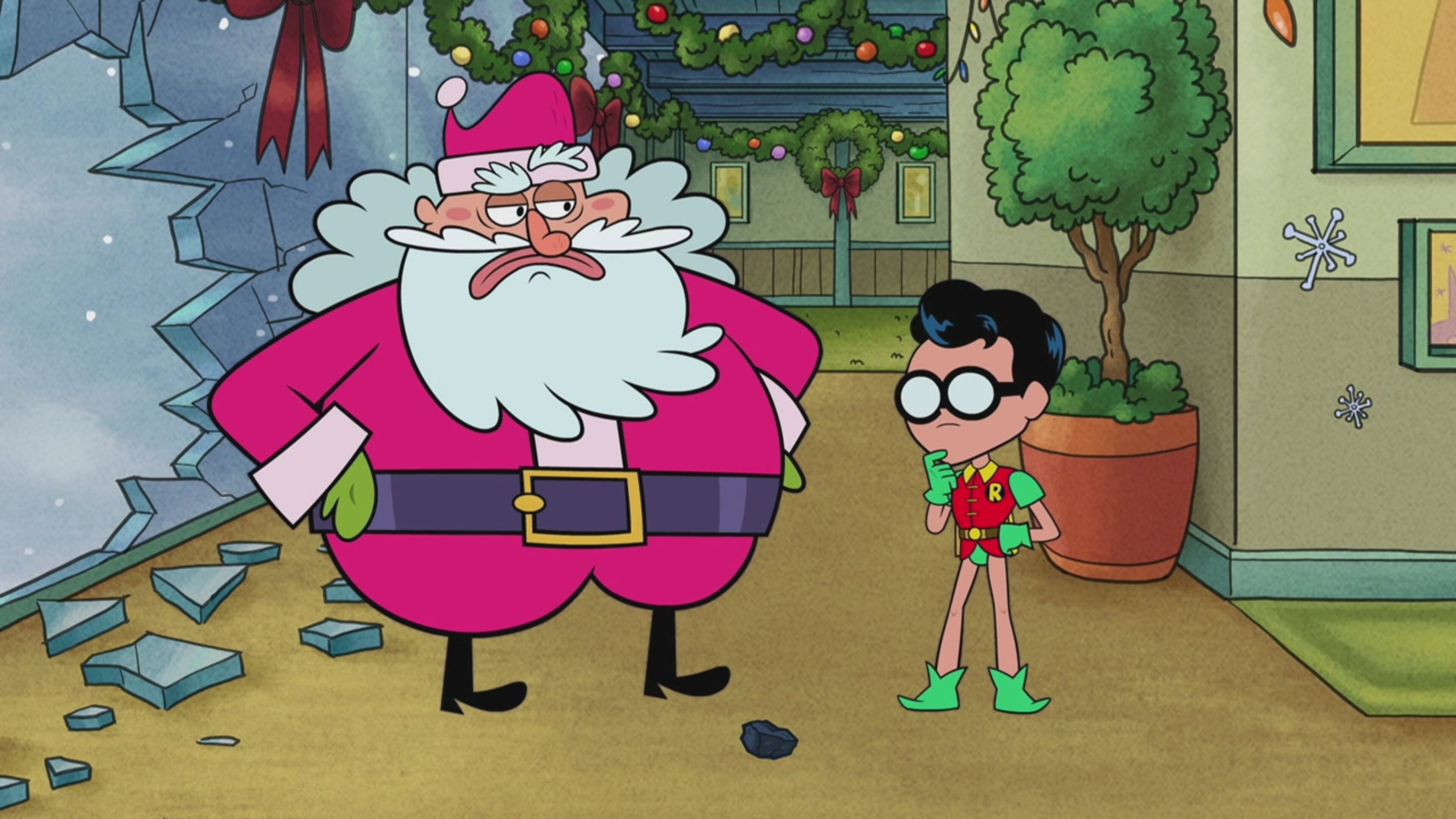 Teen Titans Go! - S6 Ep.8 - Carbone a Natale