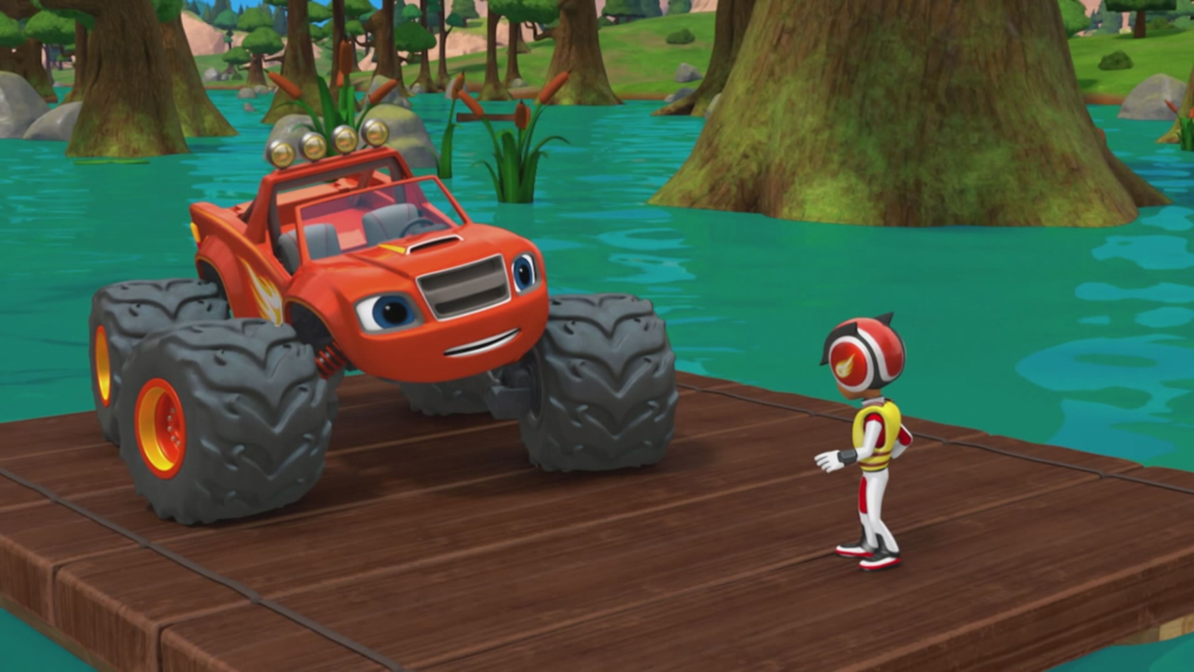 Blaze e le megamacchine - S7 Ep.7 - Le invenzioni di Aj