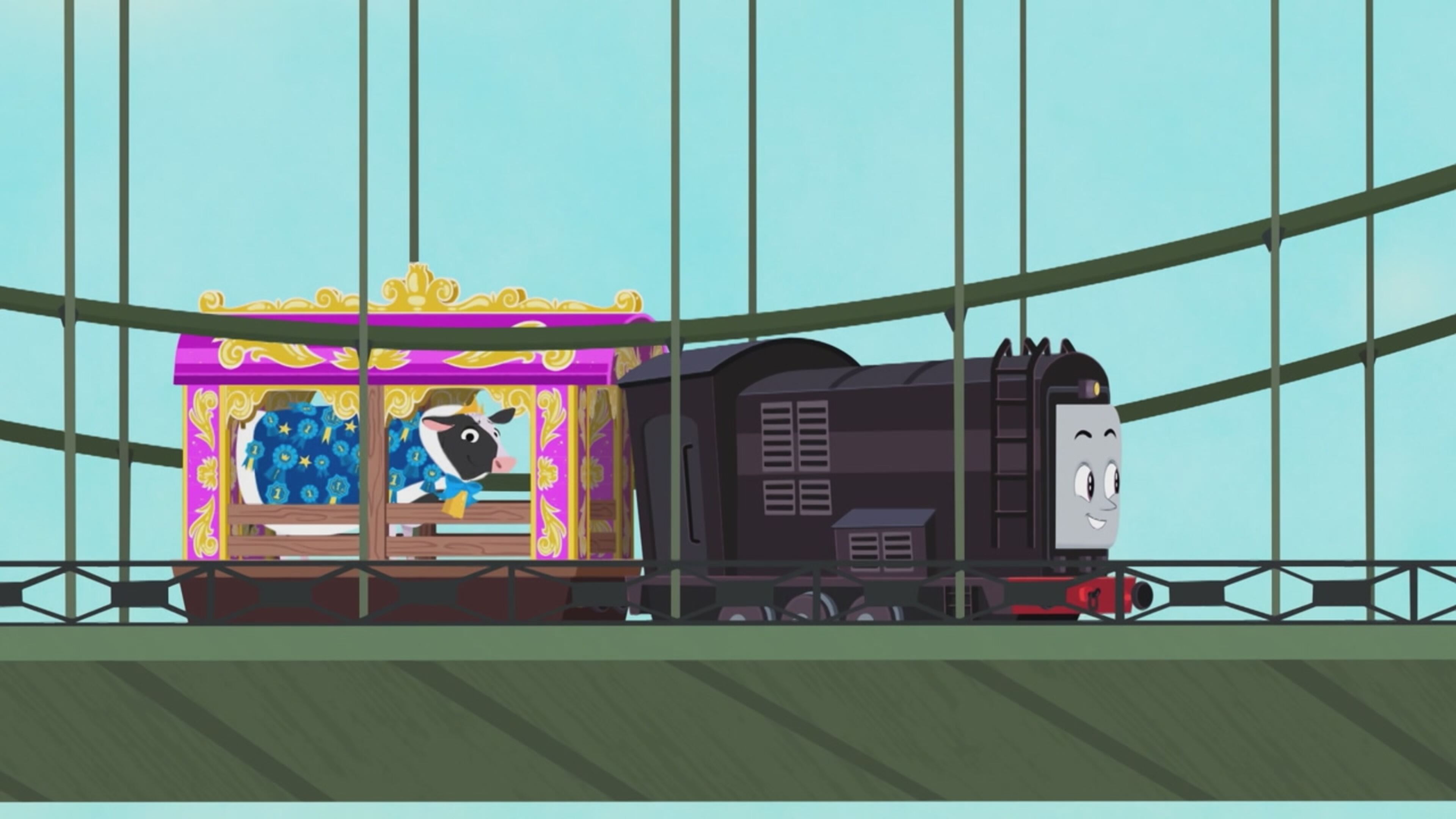 Il Trenino Thomas - S28 Ep.10 - Una mucca per amica