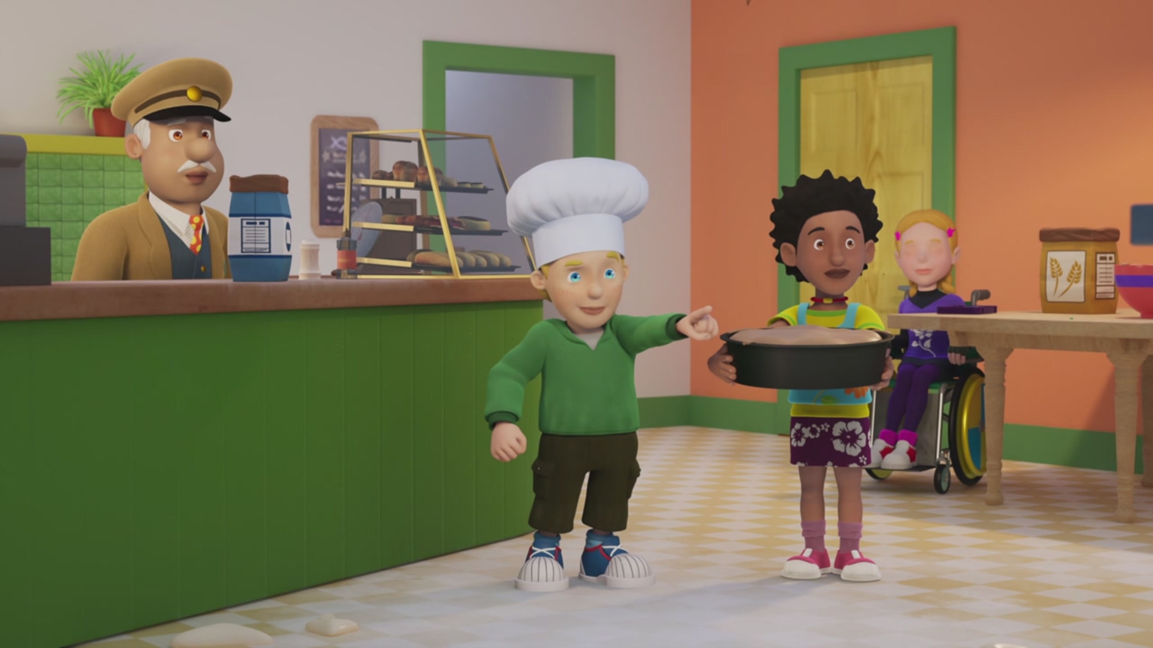 Sam il pompiere - S14 Ep.22 - Il badge del cuoco