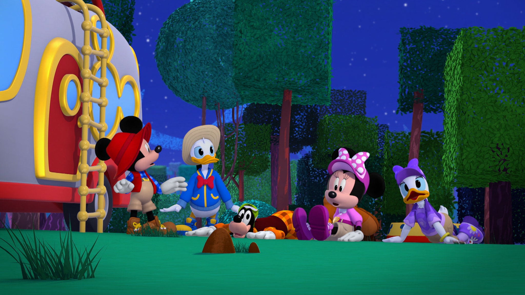 Topolino - La casa del divertimento - S3E66 - Campeggiatori felici