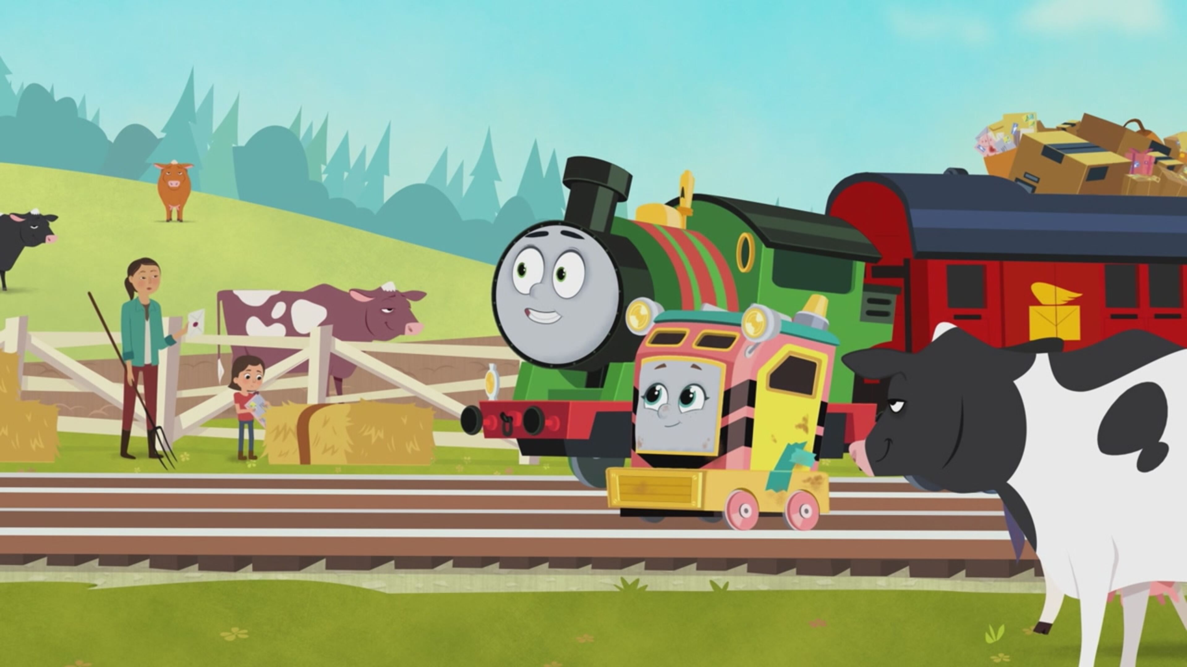 Il Trenino Thomas - S28 Ep.15 - Un francobollo molto speciale