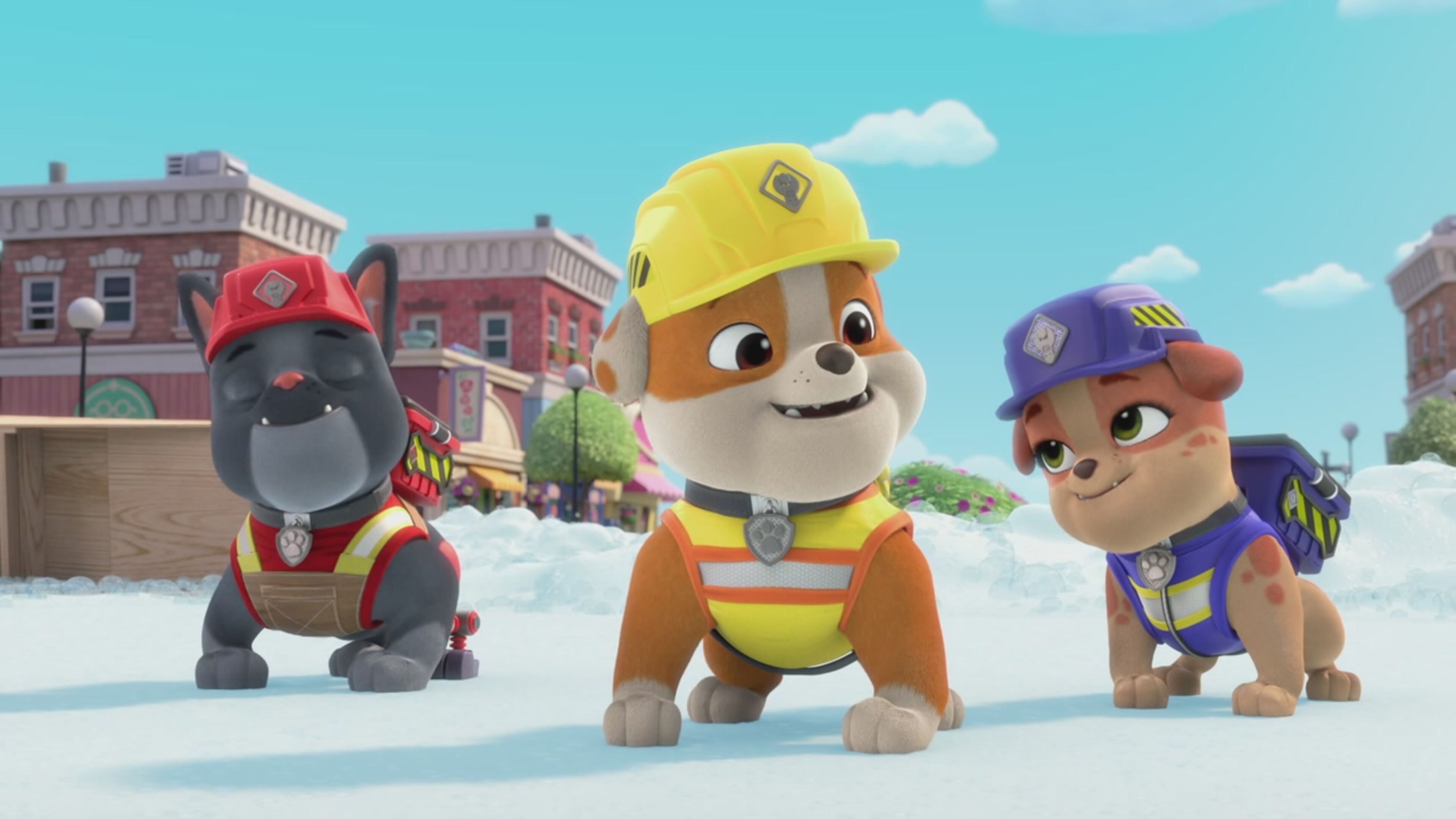 Rubble  Crew - S1 Ep.8 - La squadra costruisce un chiosco di popcorn/La squadra pulisce un pasticcio scivoloso