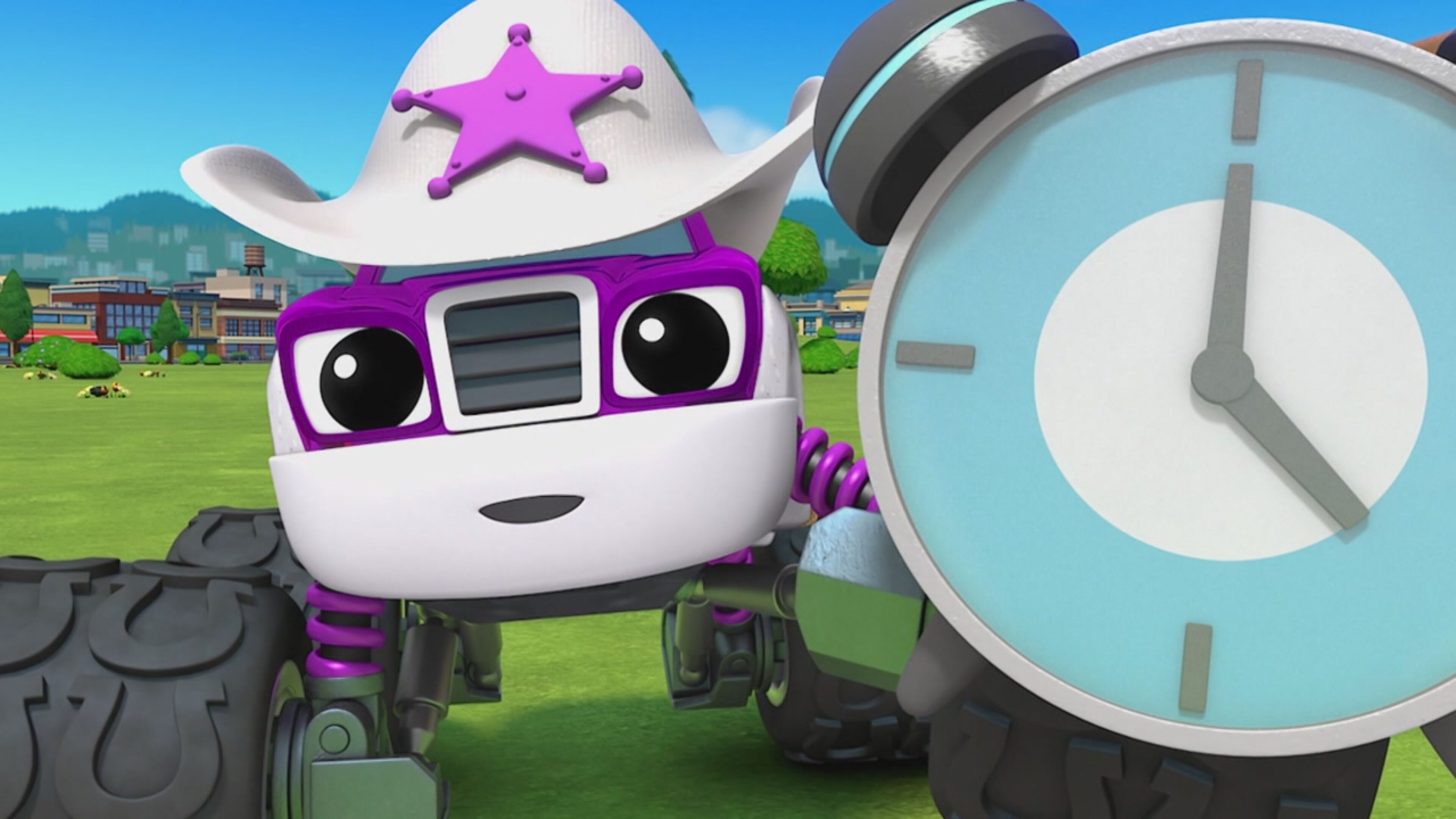 Blaze e le megamacchine - S7 Ep.10 - Il baby robot alieno