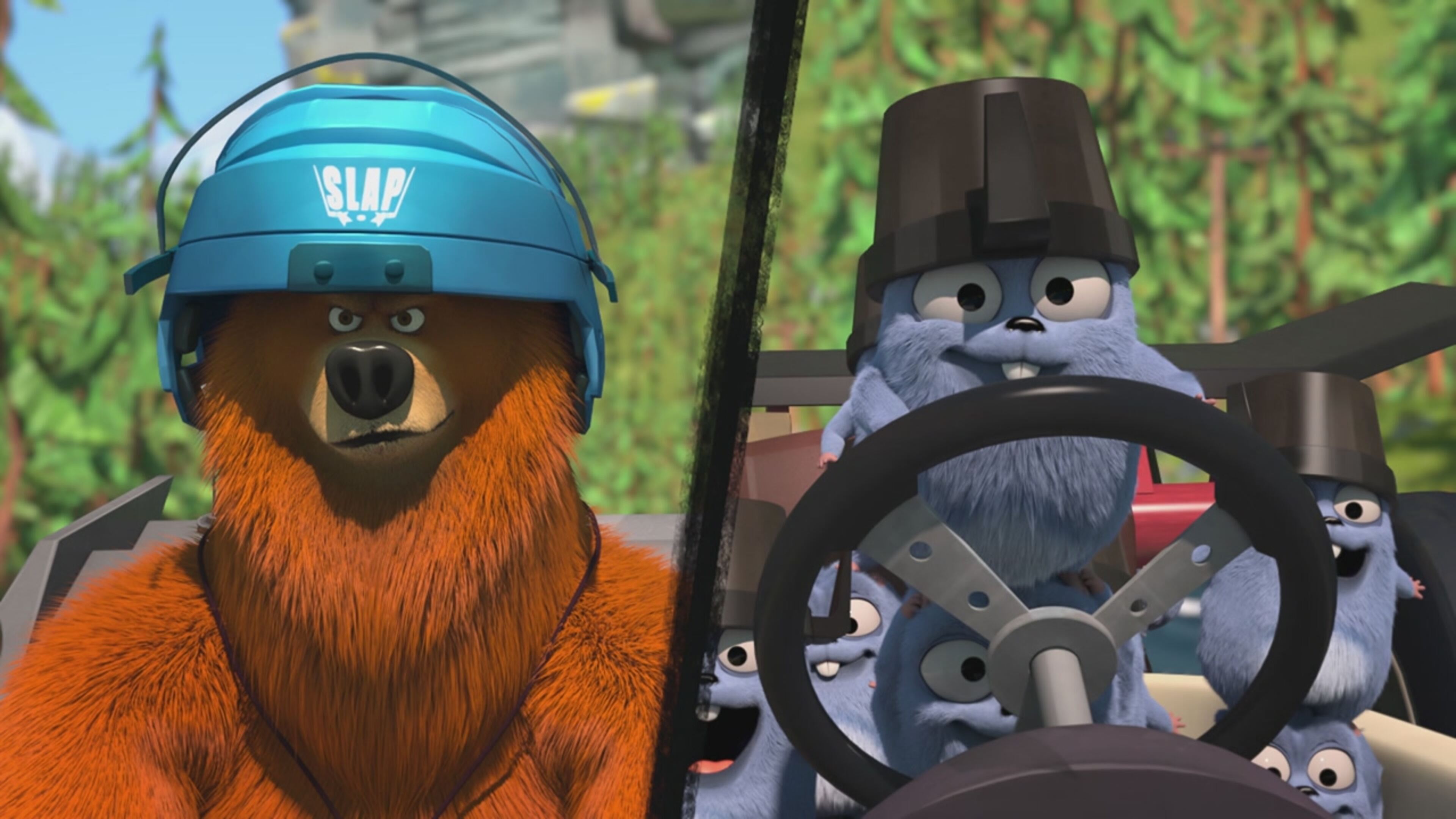 Grizzy e i Lemming - S2 Ep.57 - L'Orso al Volante