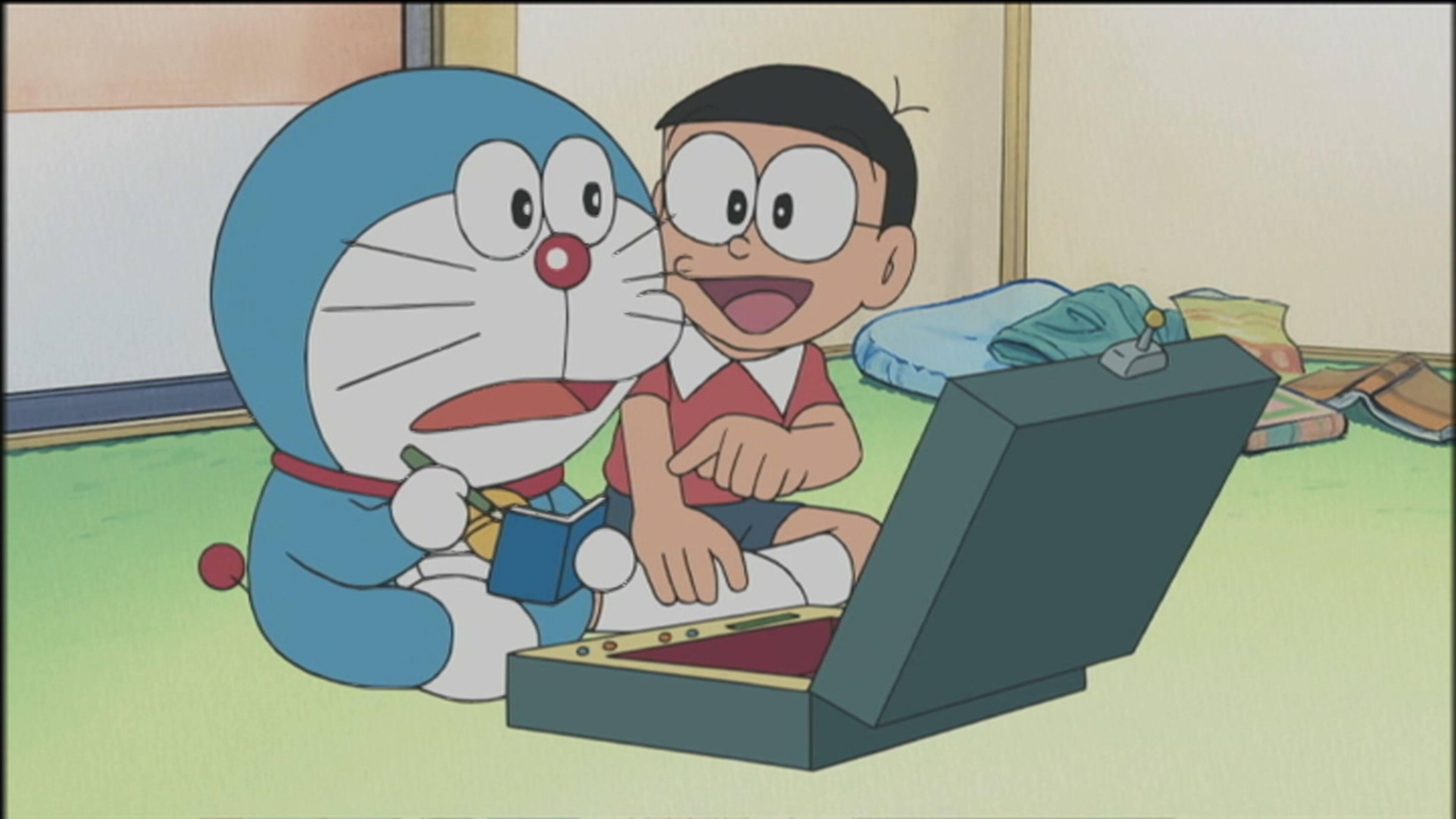 Doraemon - S1 Ep.5 - Bambole spia/C'e' vita su Marte!