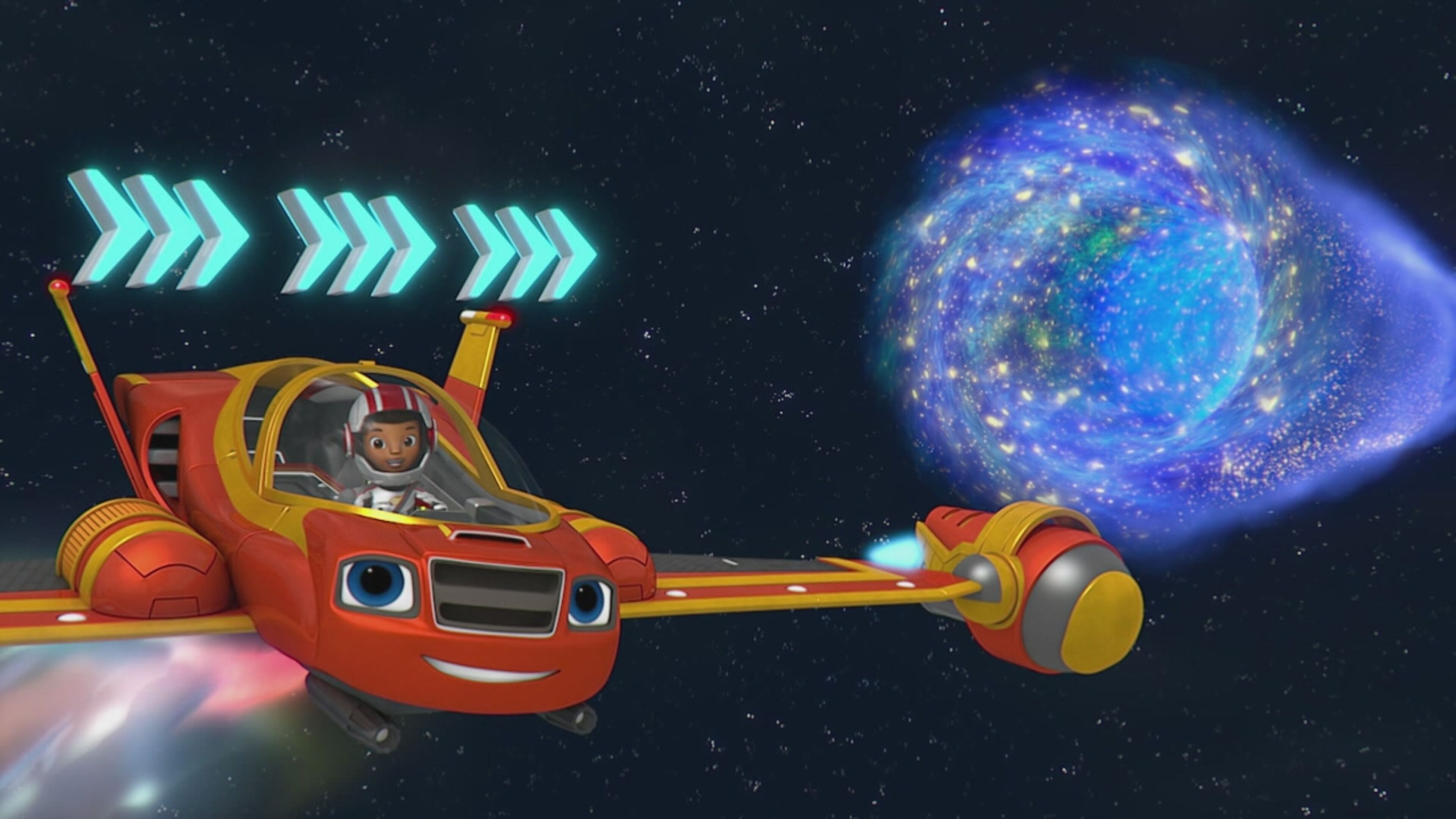 Blaze e le megamacchine - S5 Ep.9 - La grande corsa dello spazio