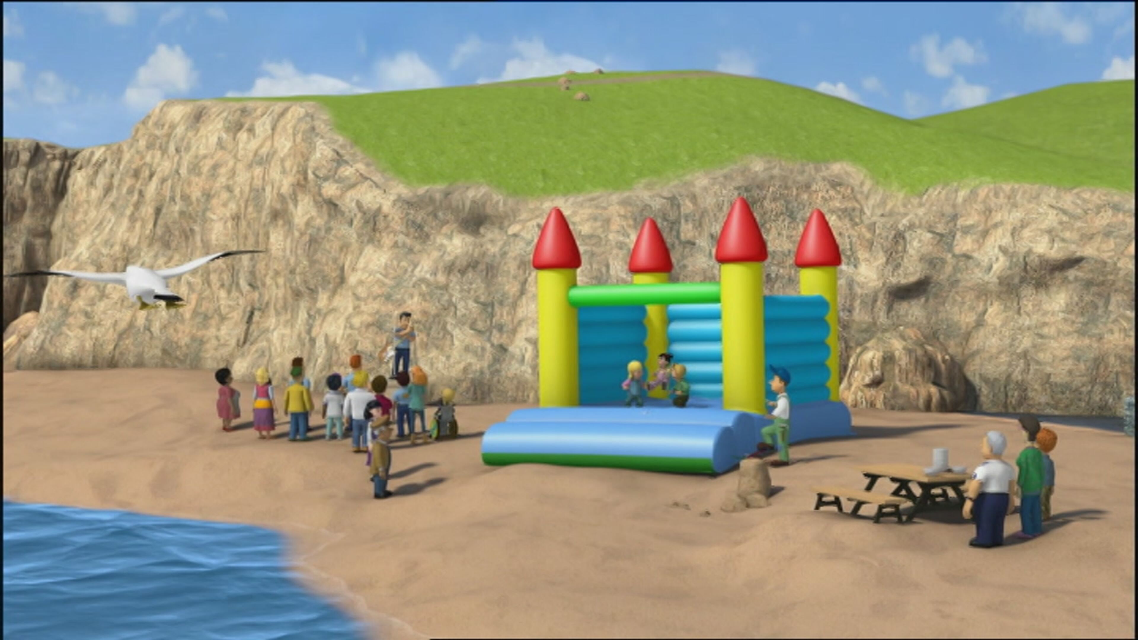 Sam il pompiere - S10 Ep.16 - Il castello gonfiabile