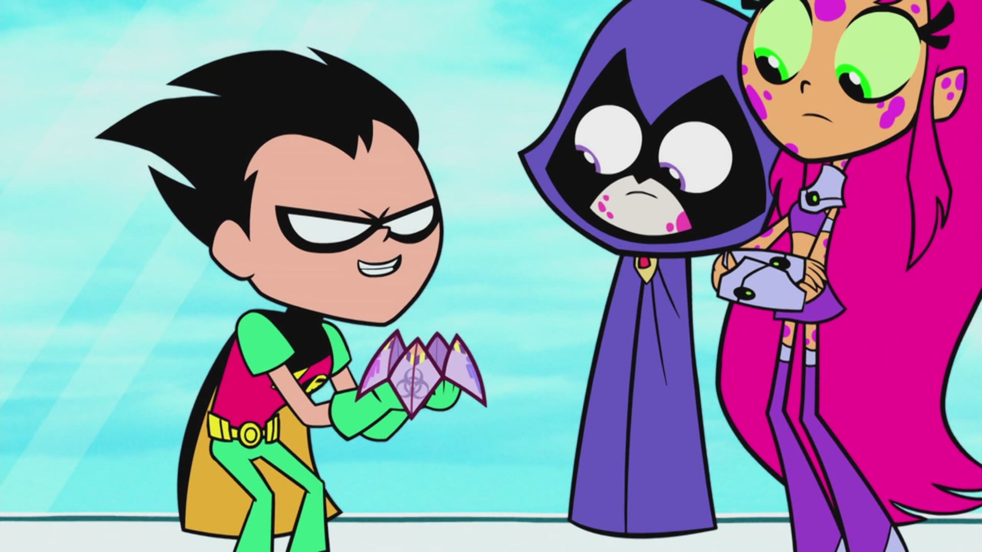 Teen Titans Go! - S2 Ep.11 - Titans si e' ristretto Robin