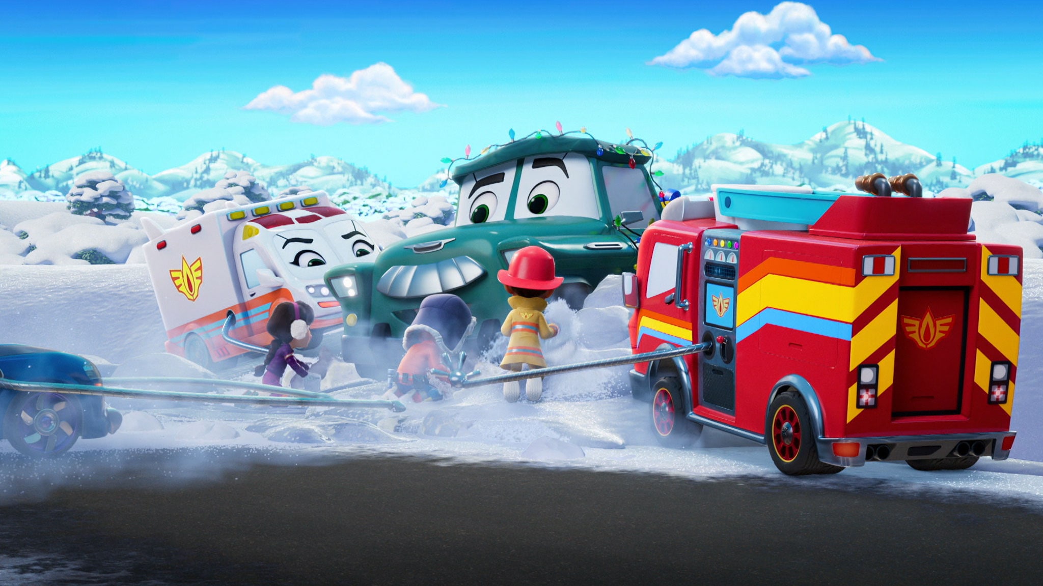 Firebuds - S2E31 - La bufera di neve / Un Capodanno diverso