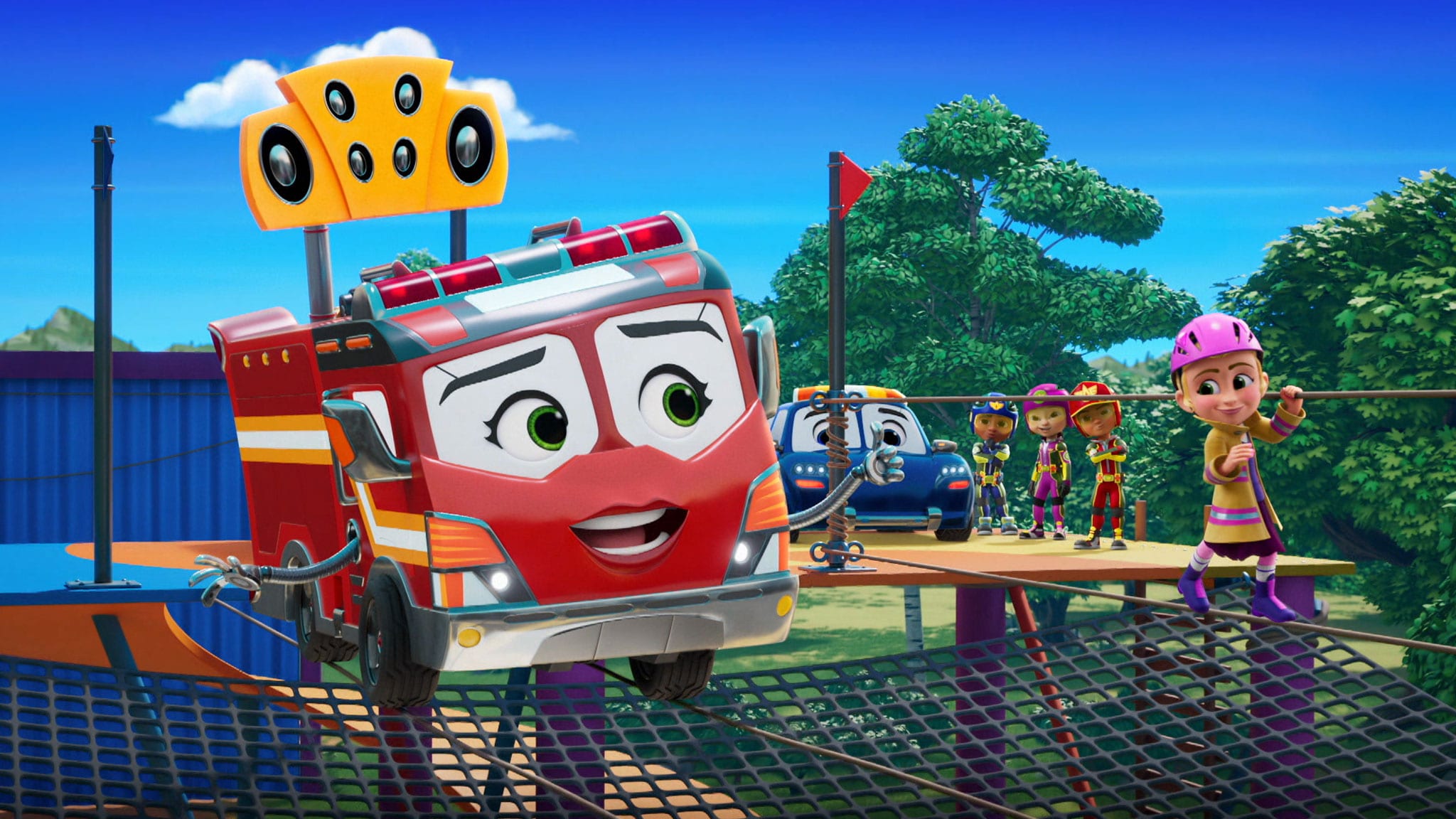 Firebuds - S2E32 - Un soccorso con papà / La squadra di soccorso forestale