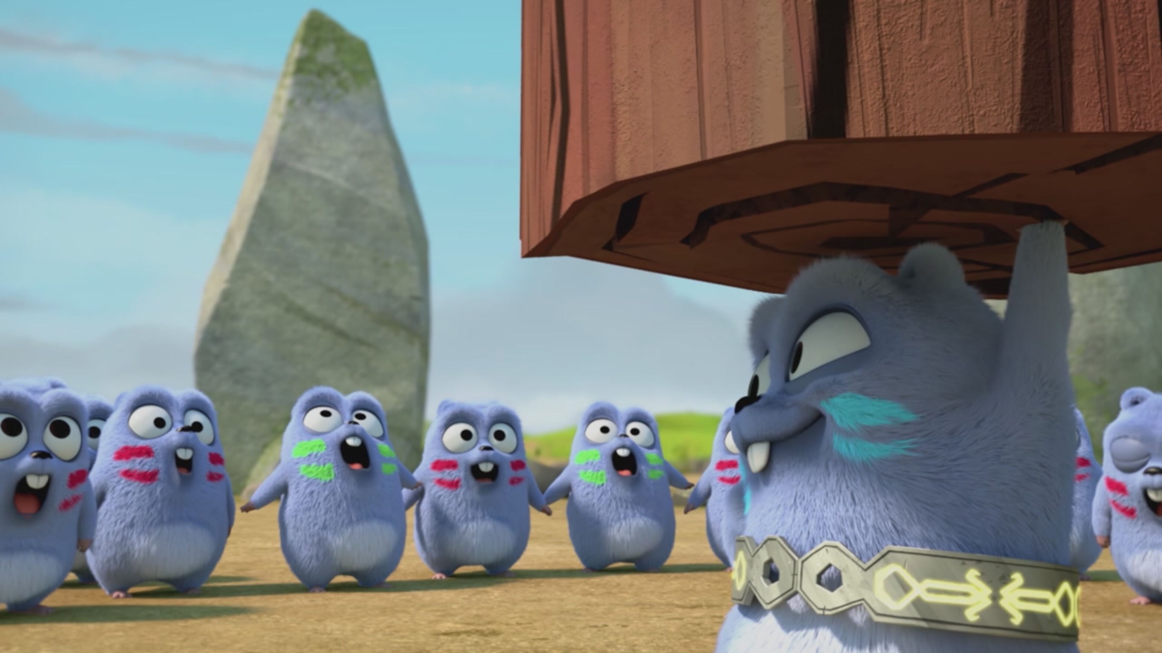 Grizzy e i Lemming - S3 Ep.55 - Il Lancio del Giavellotto