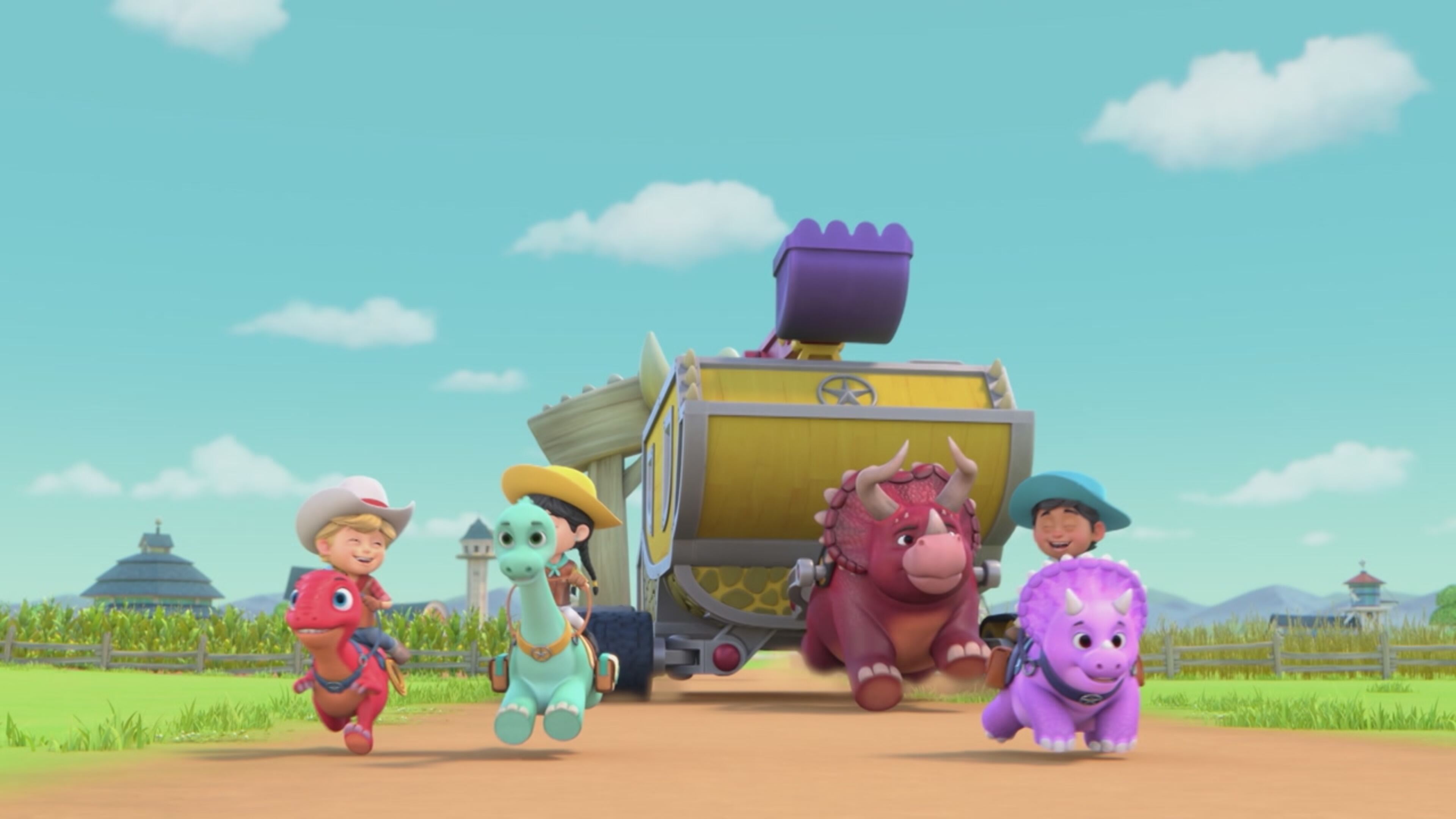 Dino Ranch - S3 Ep.22 - Il veicolo preferito di Angus