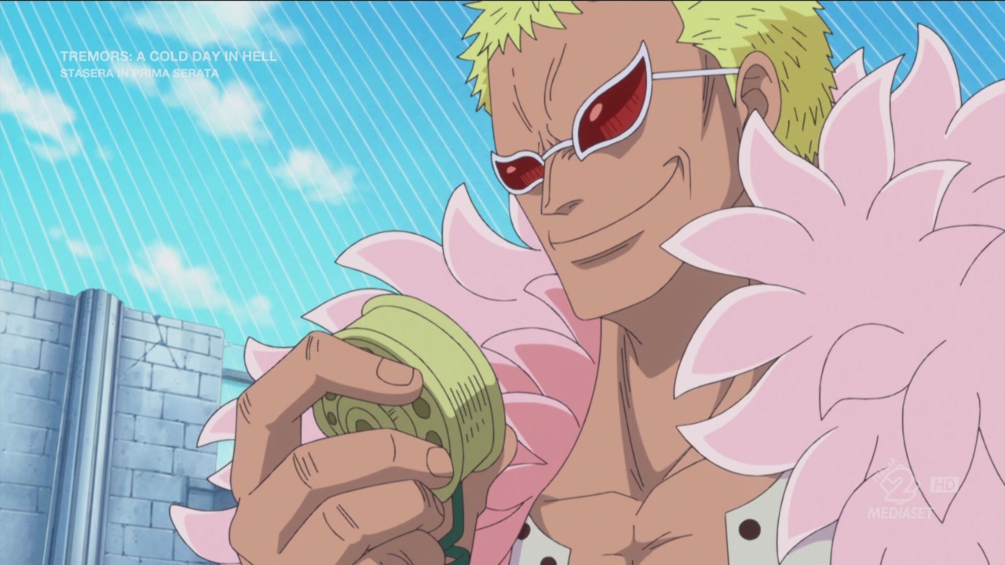 One Piece 15 - S15 Ep52 La trappola di Do Flamingo! Sterminare il popolo di Dressrosa