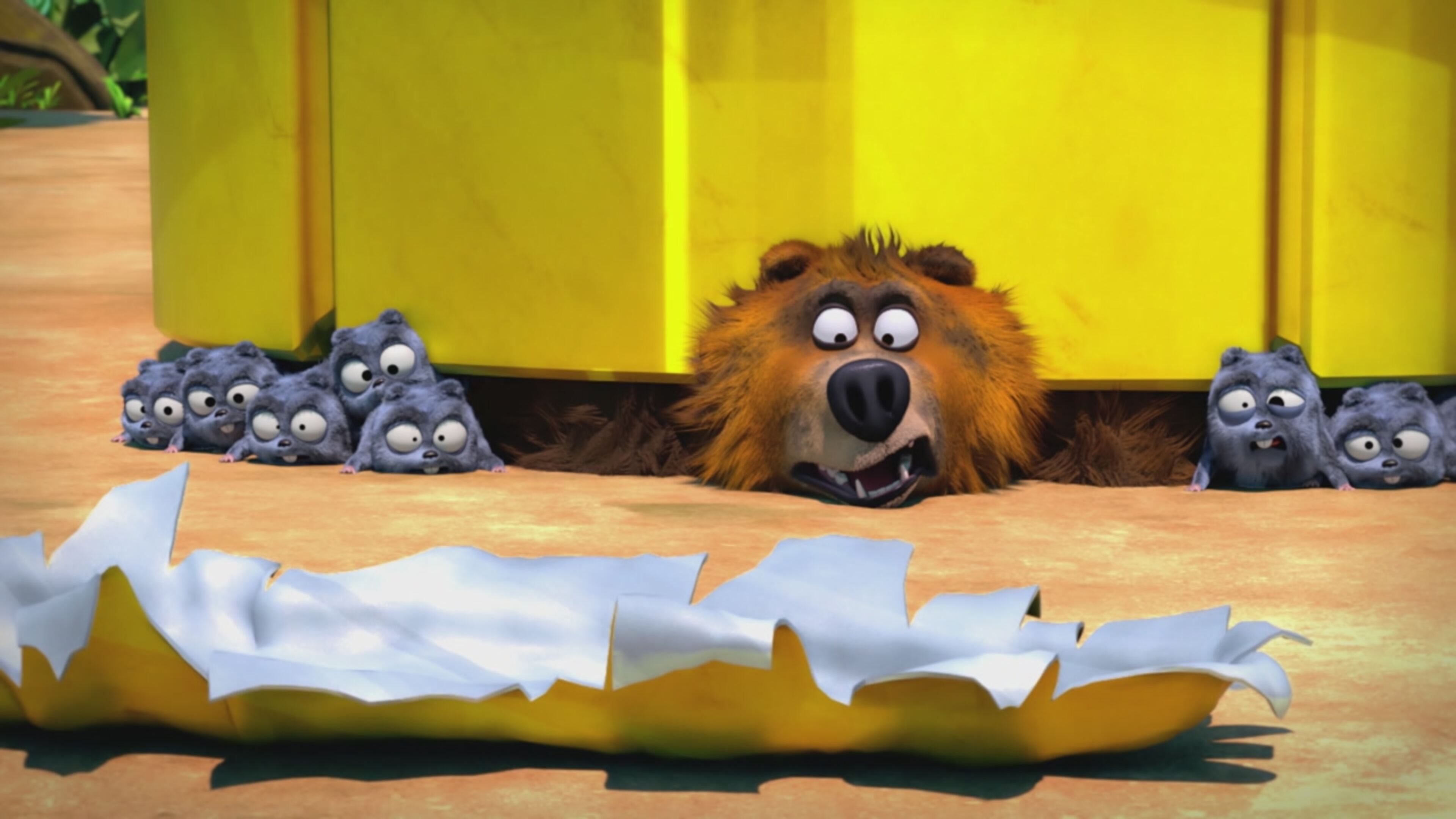 Grizzy e i Lemming - S3 Ep.75 - La Corsa al Ciocco-Oro