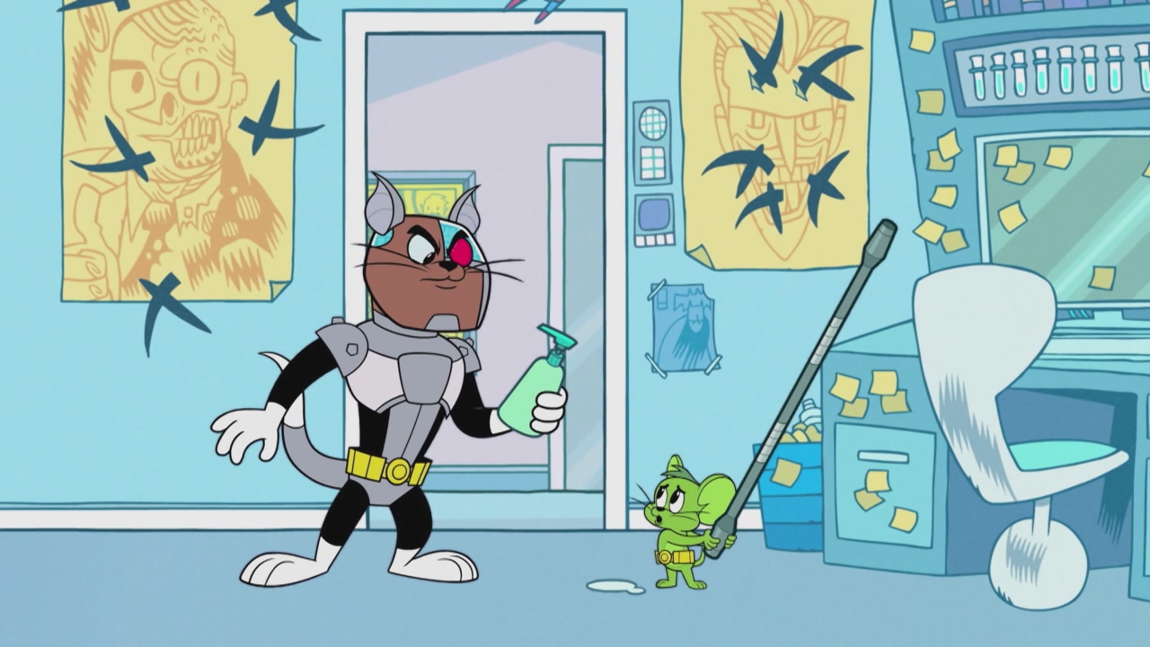 Teen Titans Go! - S7 Ep.11 - Il gatto e il topo