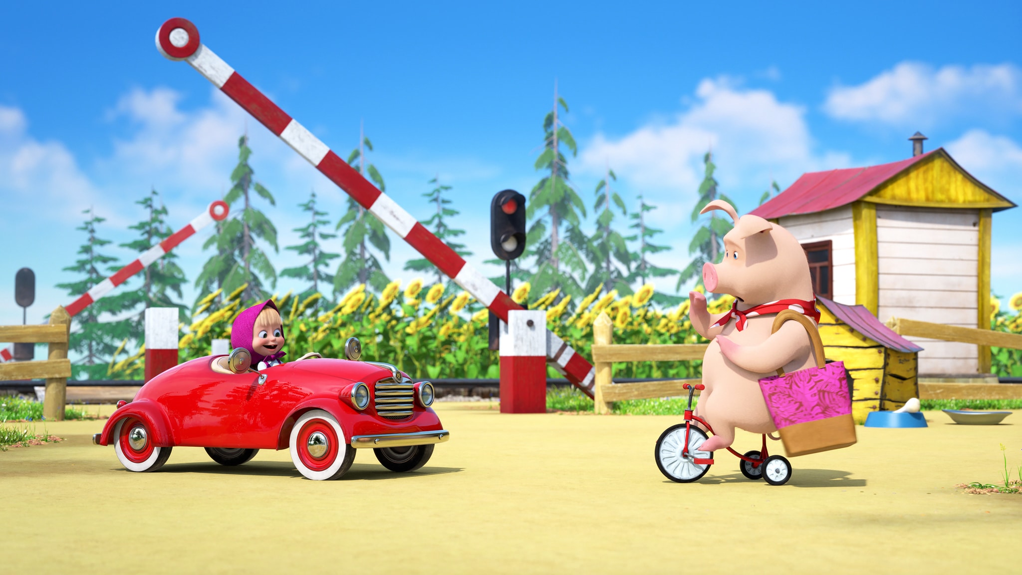 Masha e Orso - S8E1 - La corsa di Rosie