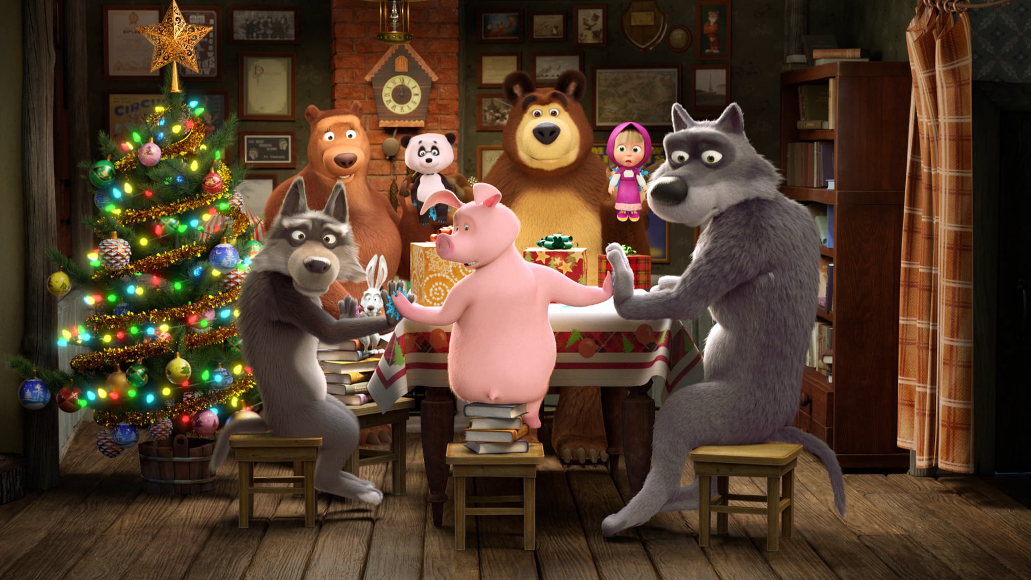 Masha e Orso - S8E3 - Supercolla per Natale