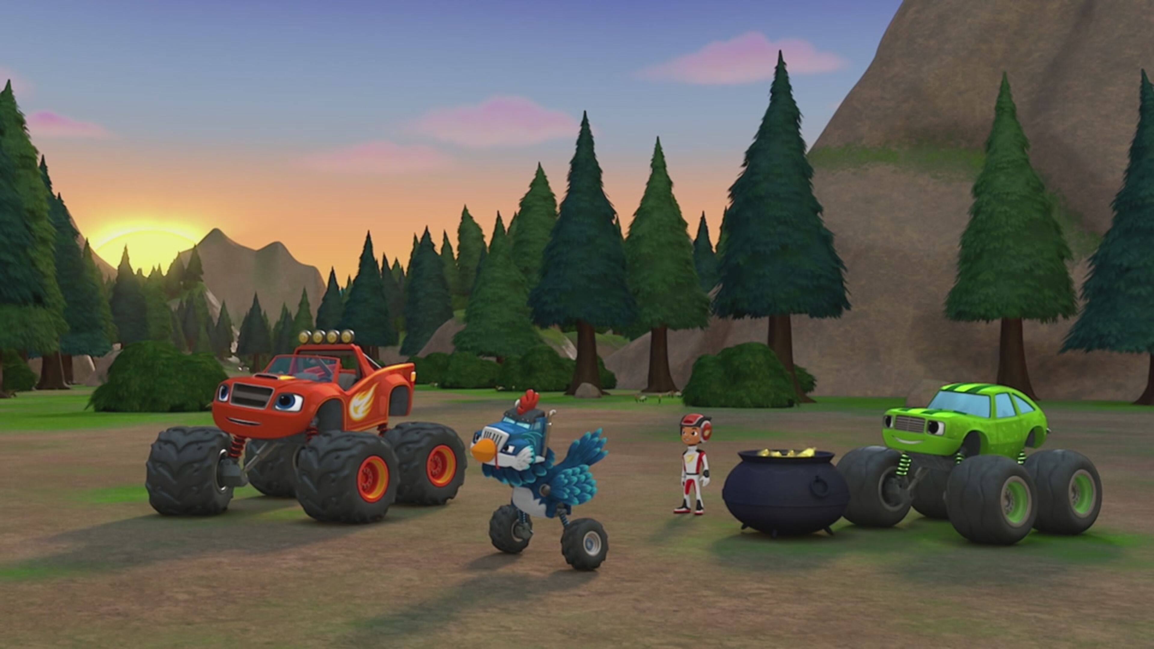 Blaze e le megamacchine - S7 Ep.23 - Il libro di pozioni magiche