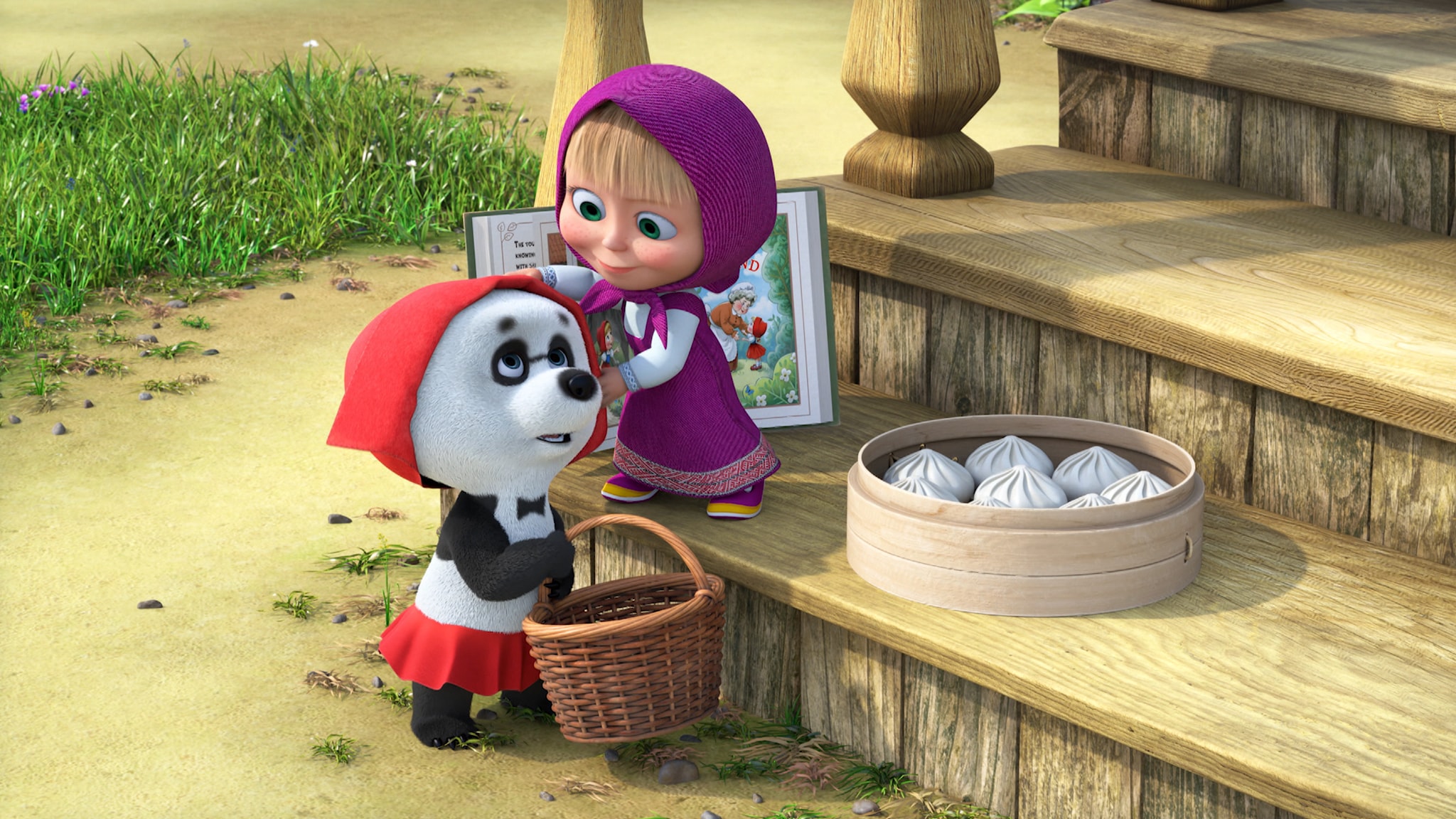 Masha e Orso - S8E4 - Cappuccetto rosso secondo Masha