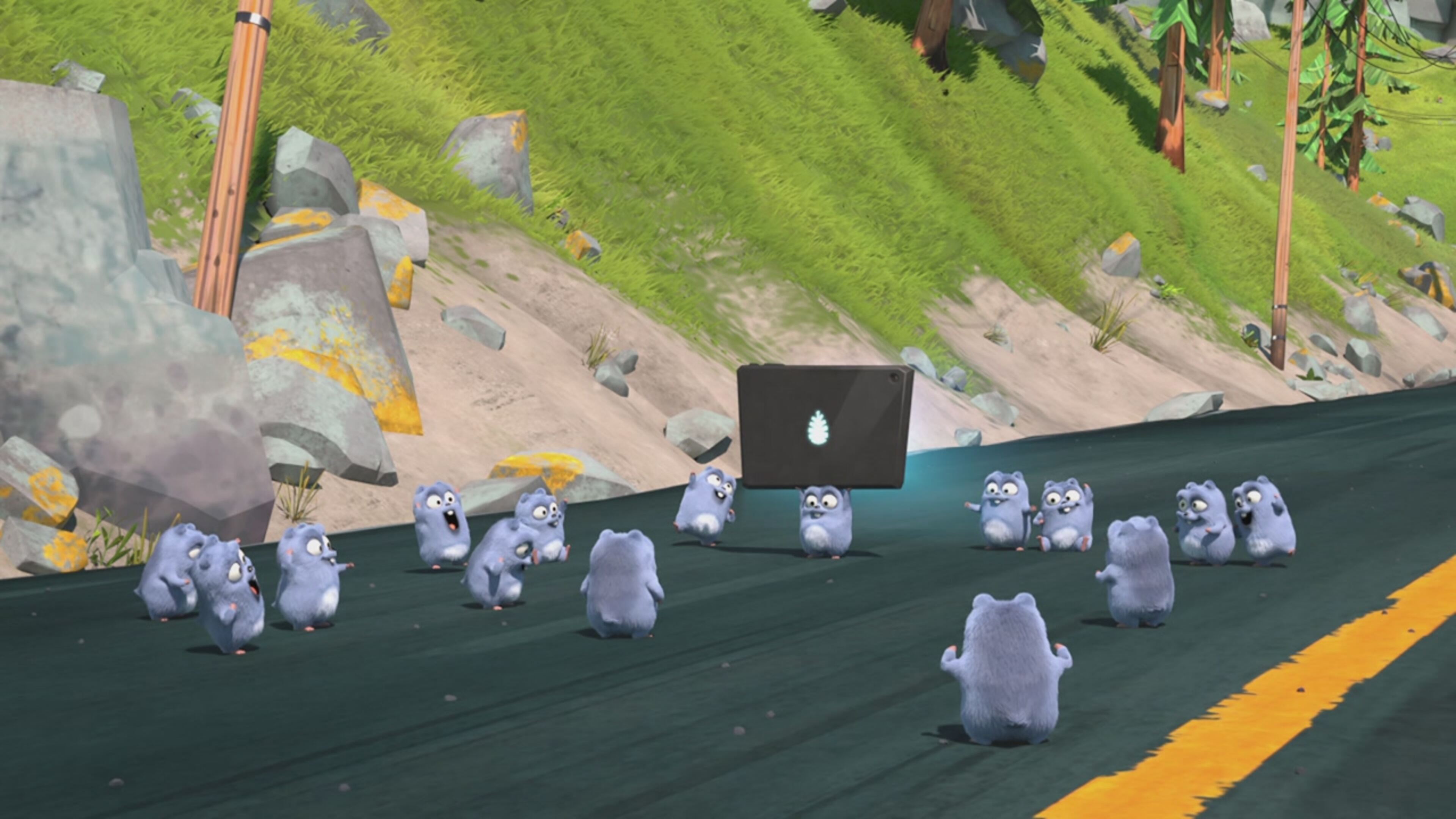 Grizzy e i Lemming - S2 Ep.26 - Un Mondo di App