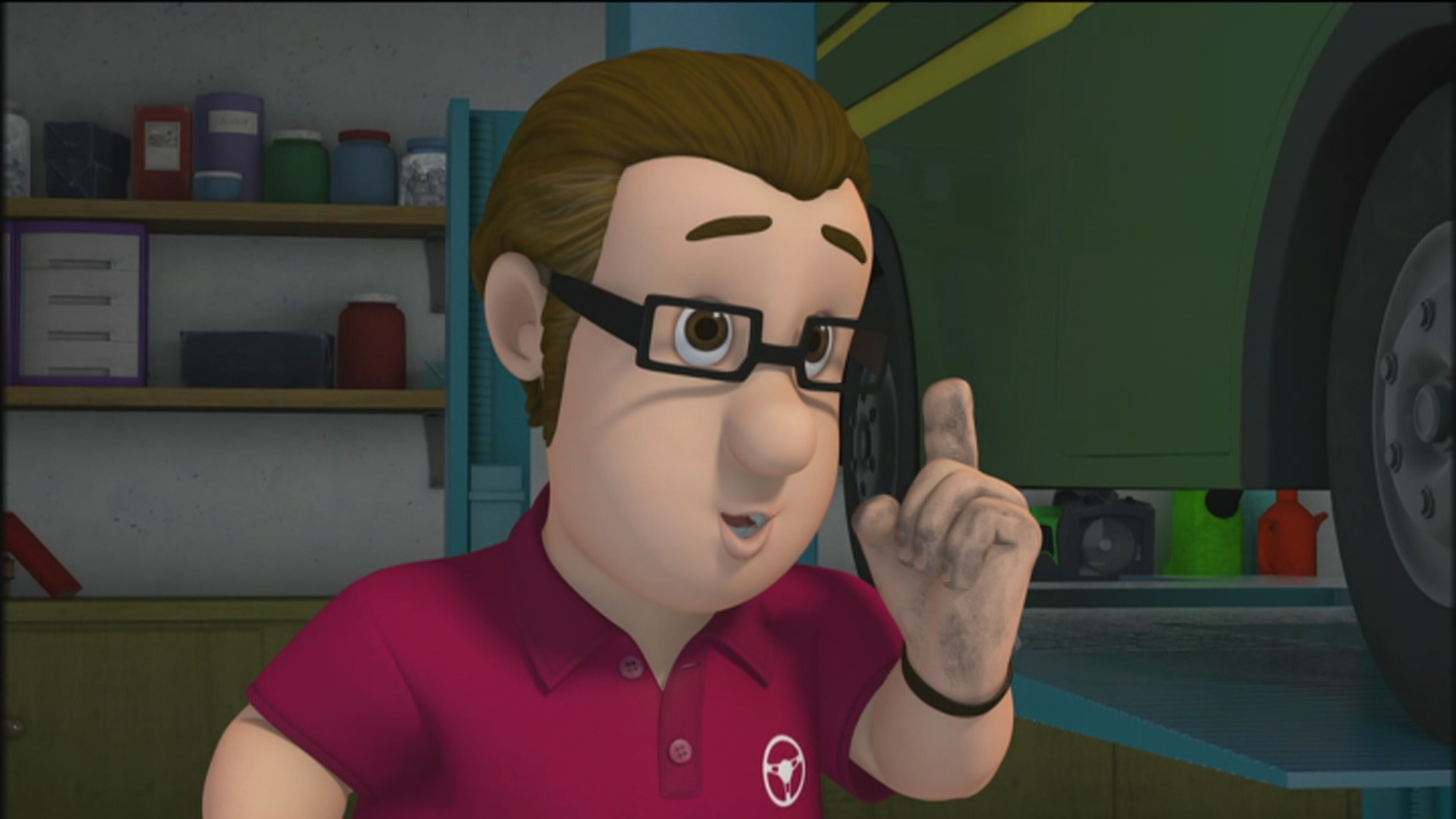 Sam Il Pompiere - S9 Ep.25 - Il ritorno di Norman-man