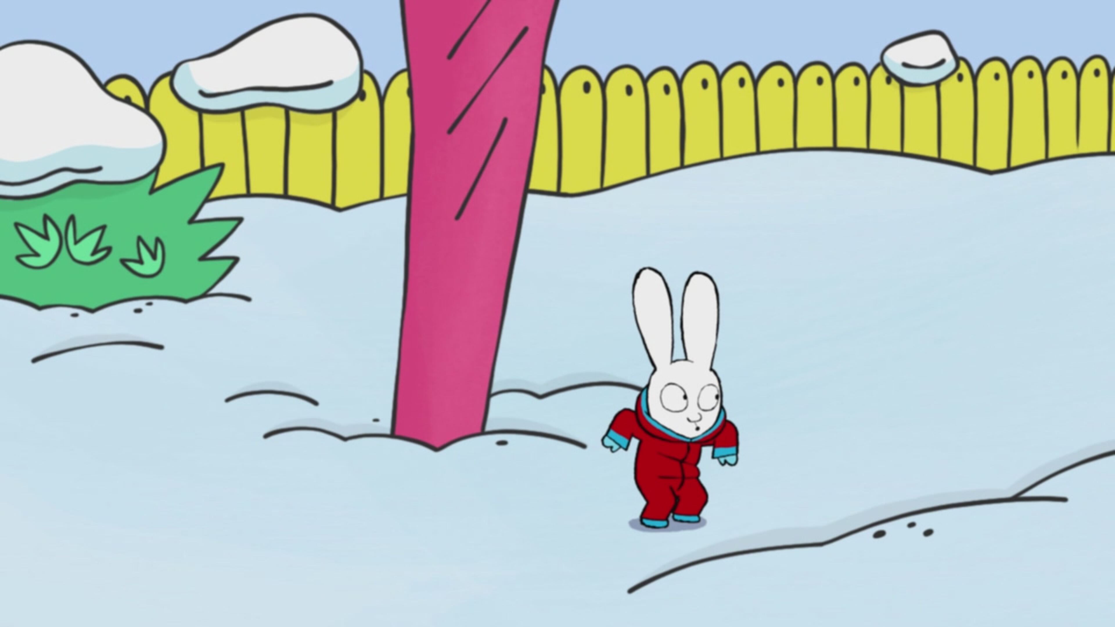 Simone - S2 Ep.33 - Battaglia di palle di neve