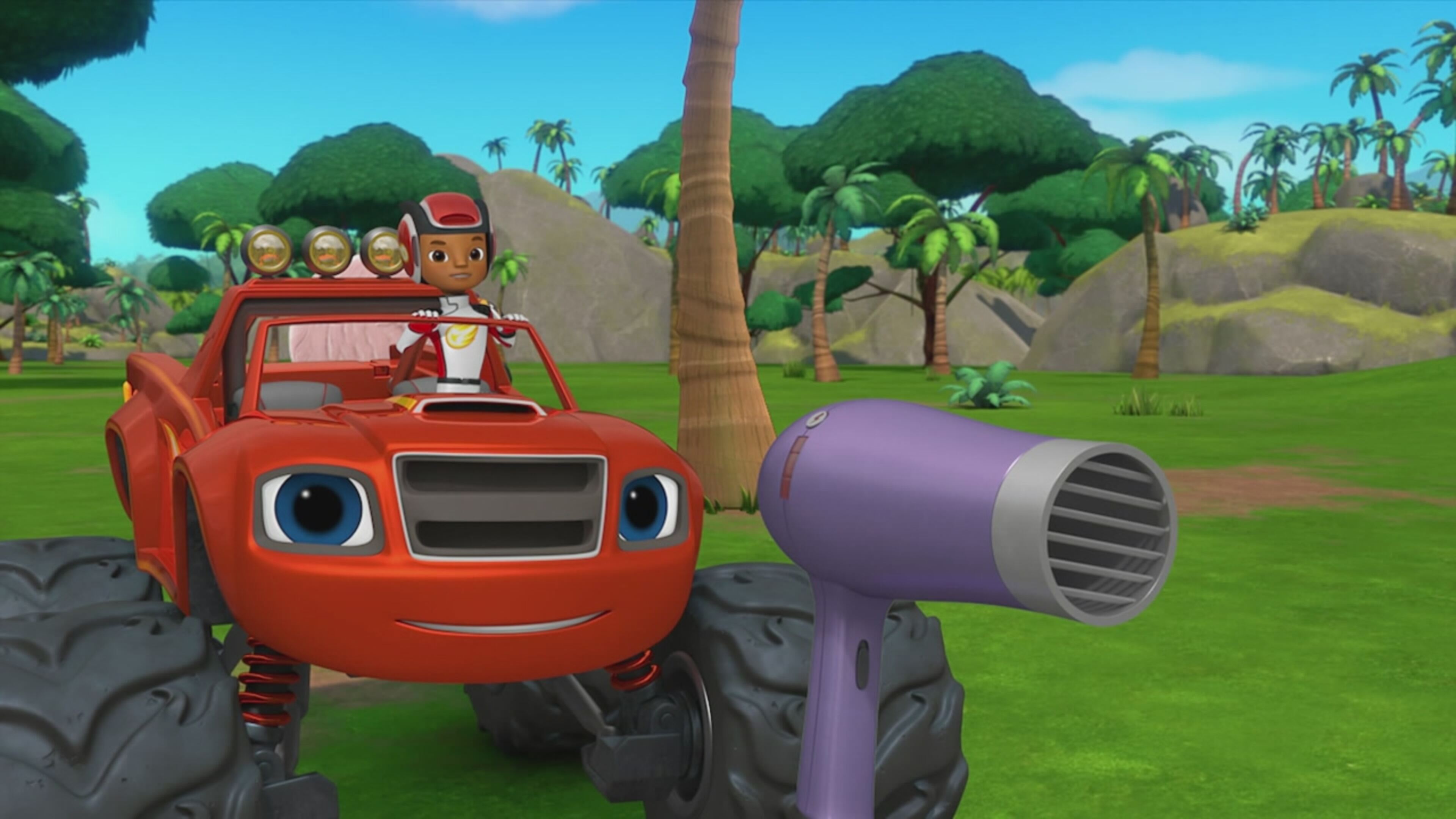 Blaze e le megamacchine - S6 Ep.13 - La corsa al pacco dono dorato