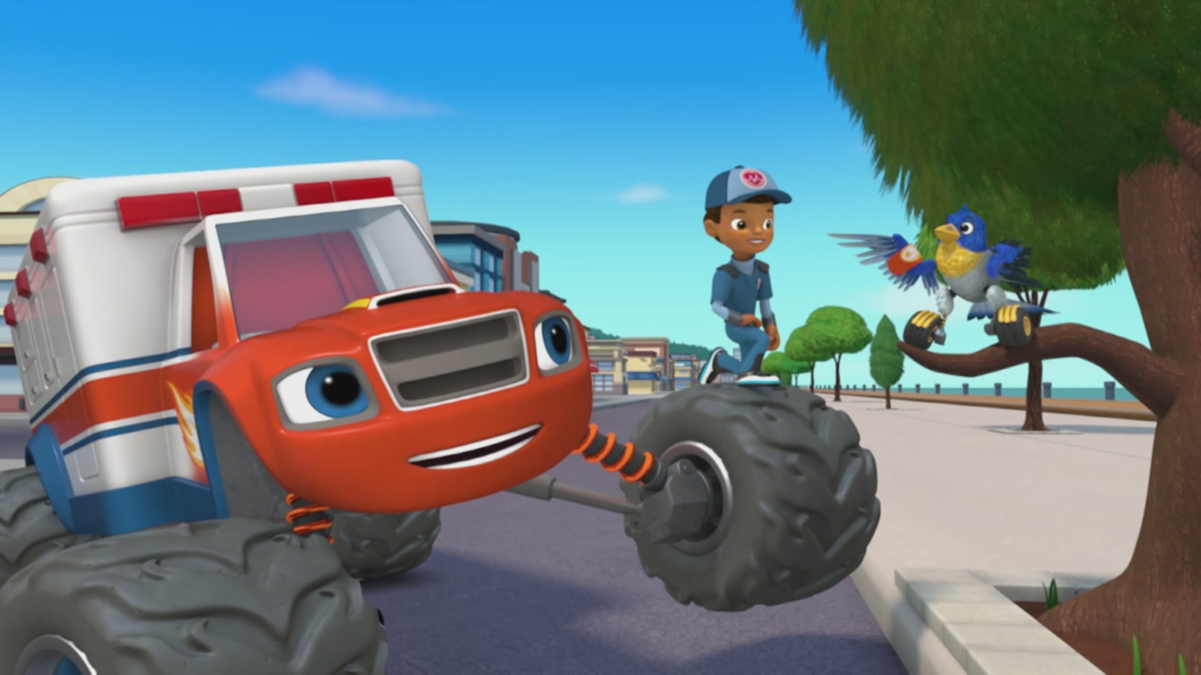 Blaze e le megamacchine - S8 Ep.5 - La squadra di soccorso delle mega macchine