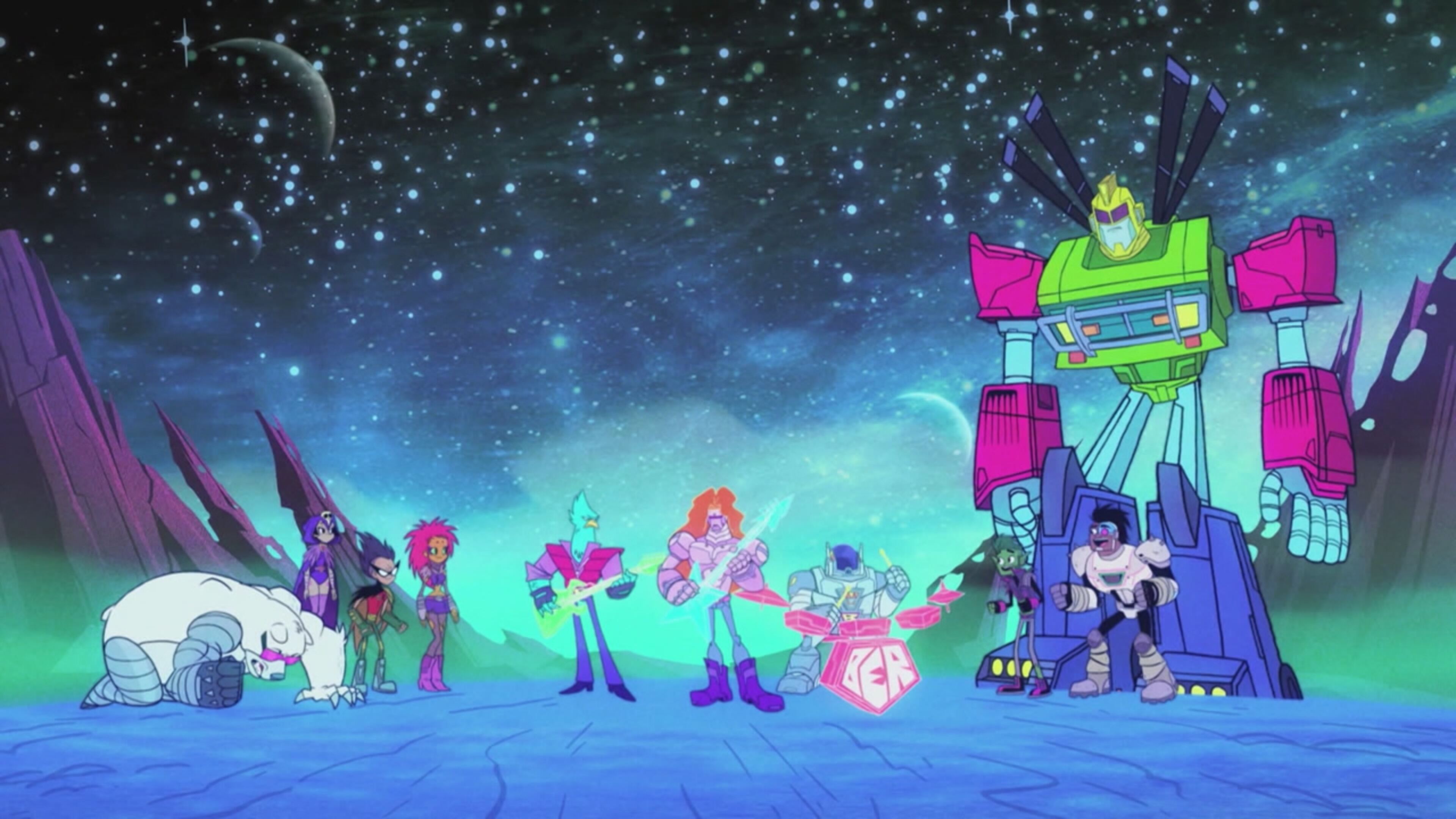 Teen Titans Go! - S4 Ep.27 - Il giorno in cui la notte...CapitoloQuattro: la Notte Splendera'