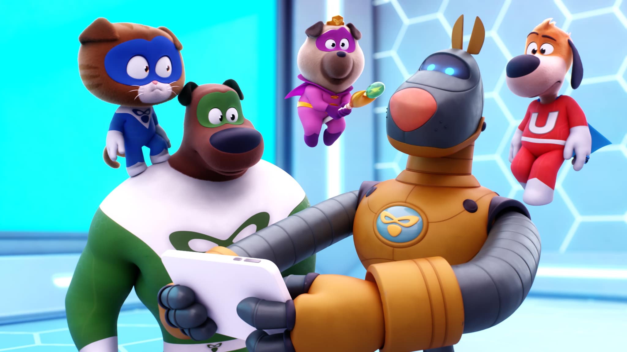 Underdog e i Canine Defenders -  S1E19 - Statue impazzite