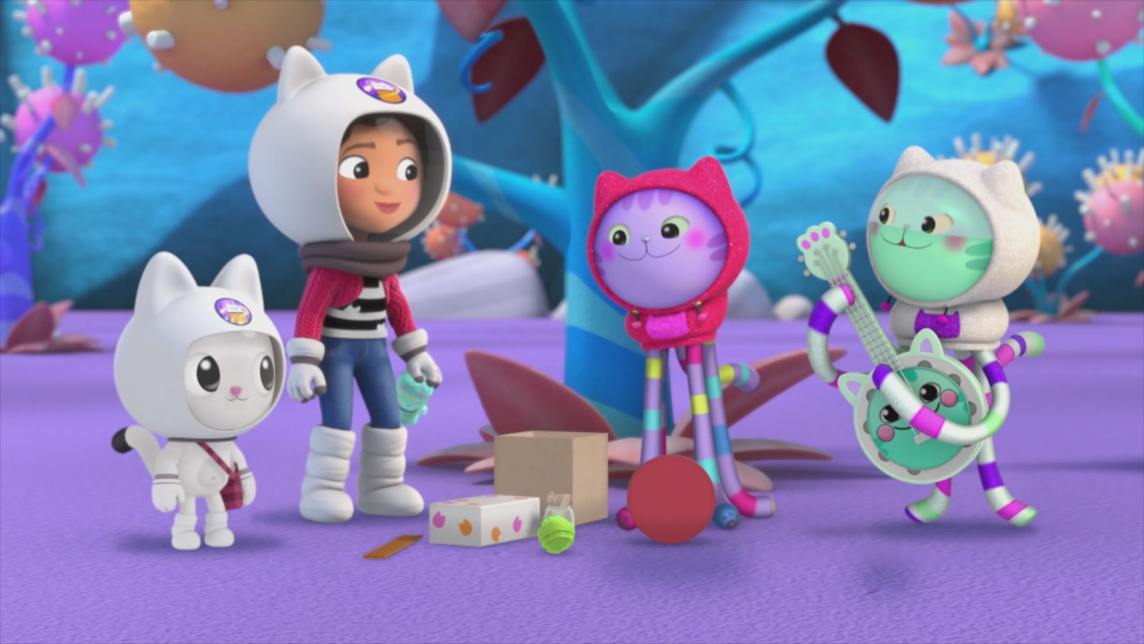 La casa delle bambole di Gabby - S4 Ep.1 - L'avventura gattastica di Baby Scatola