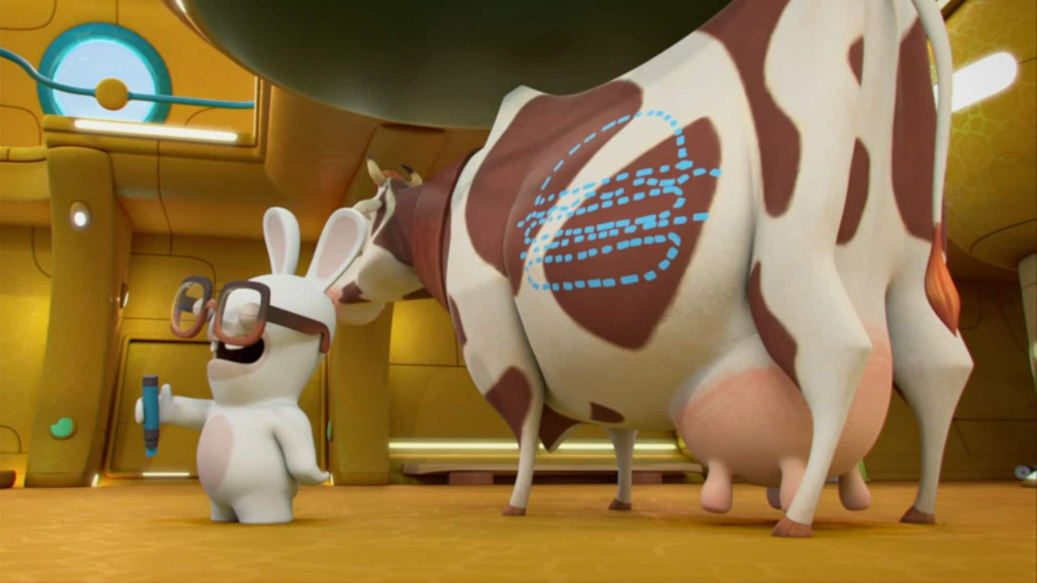 Rabbids Invasion - S4E61 - La mucca di Rabbid