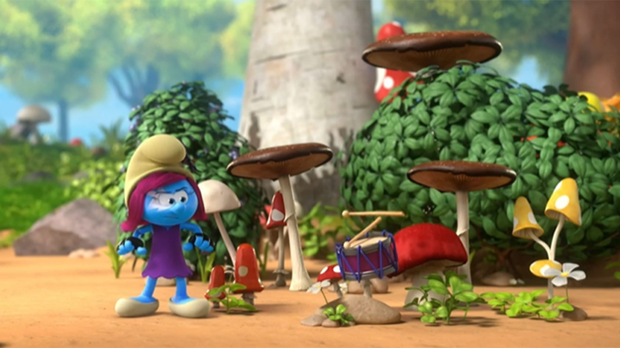 I Puffi - La nuova serie - S3E36 - Una super batterista