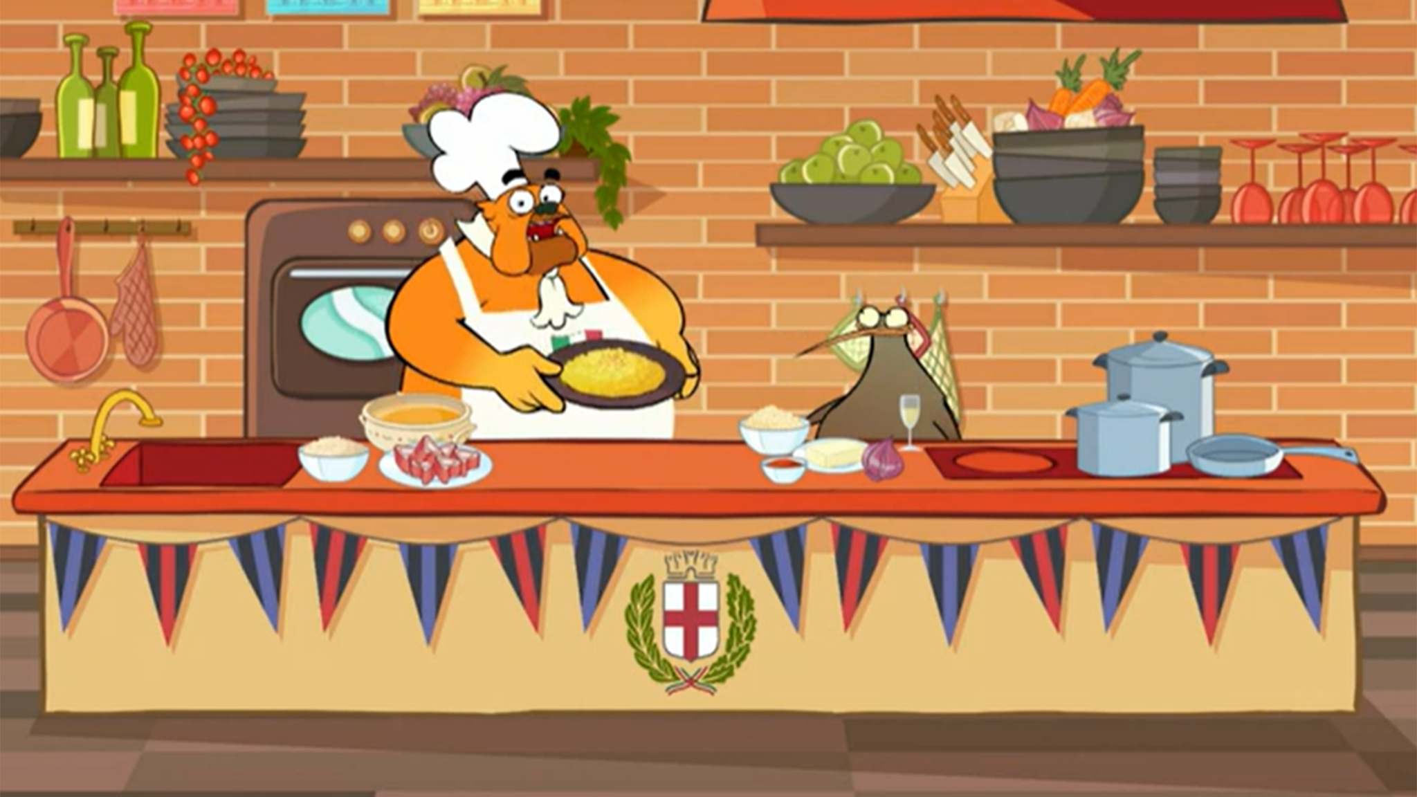 Le ricette di Arturo e Kiwi - S5E12 - Risotto alla Milanese