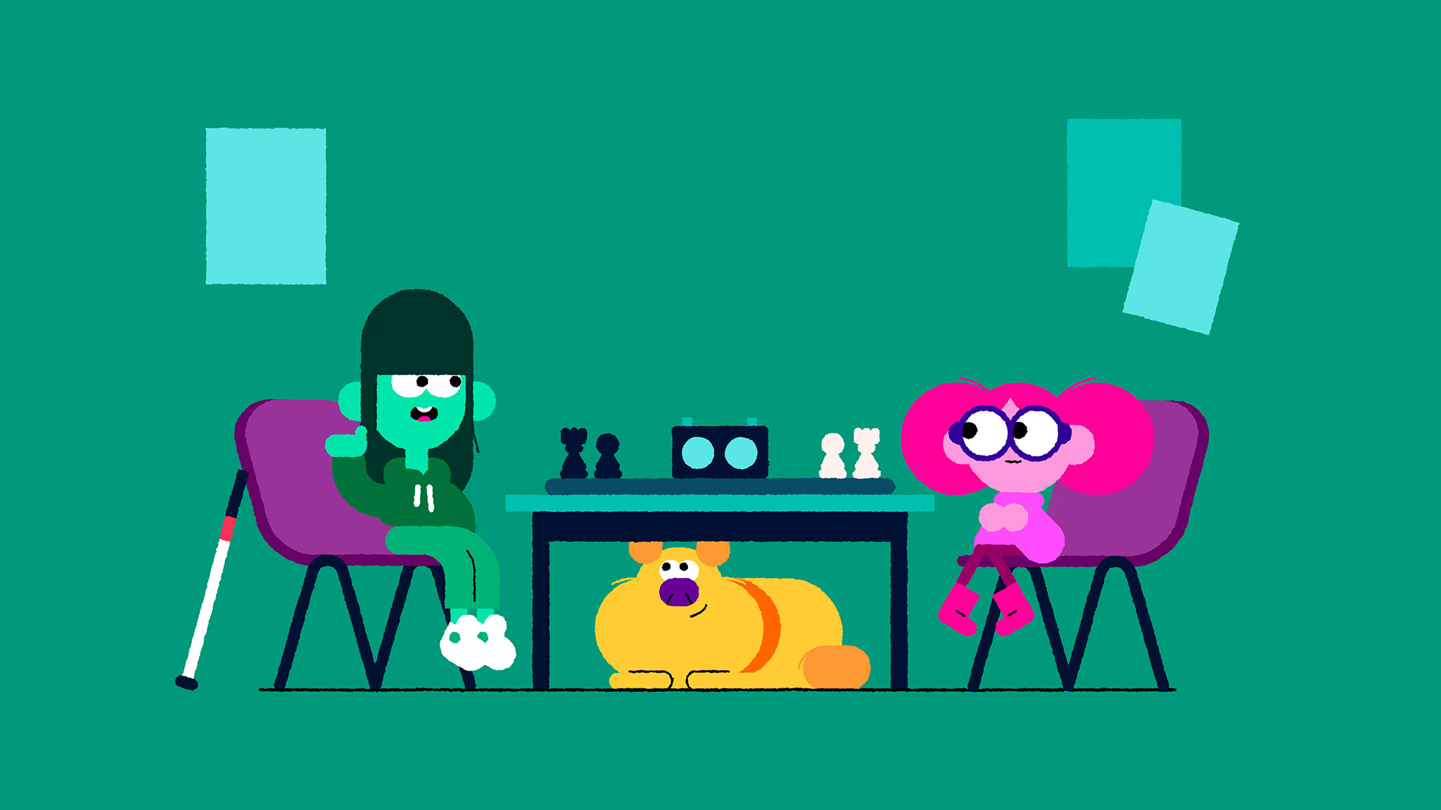 Maddie e Triggs - S1E13 - Il club degli scacchi