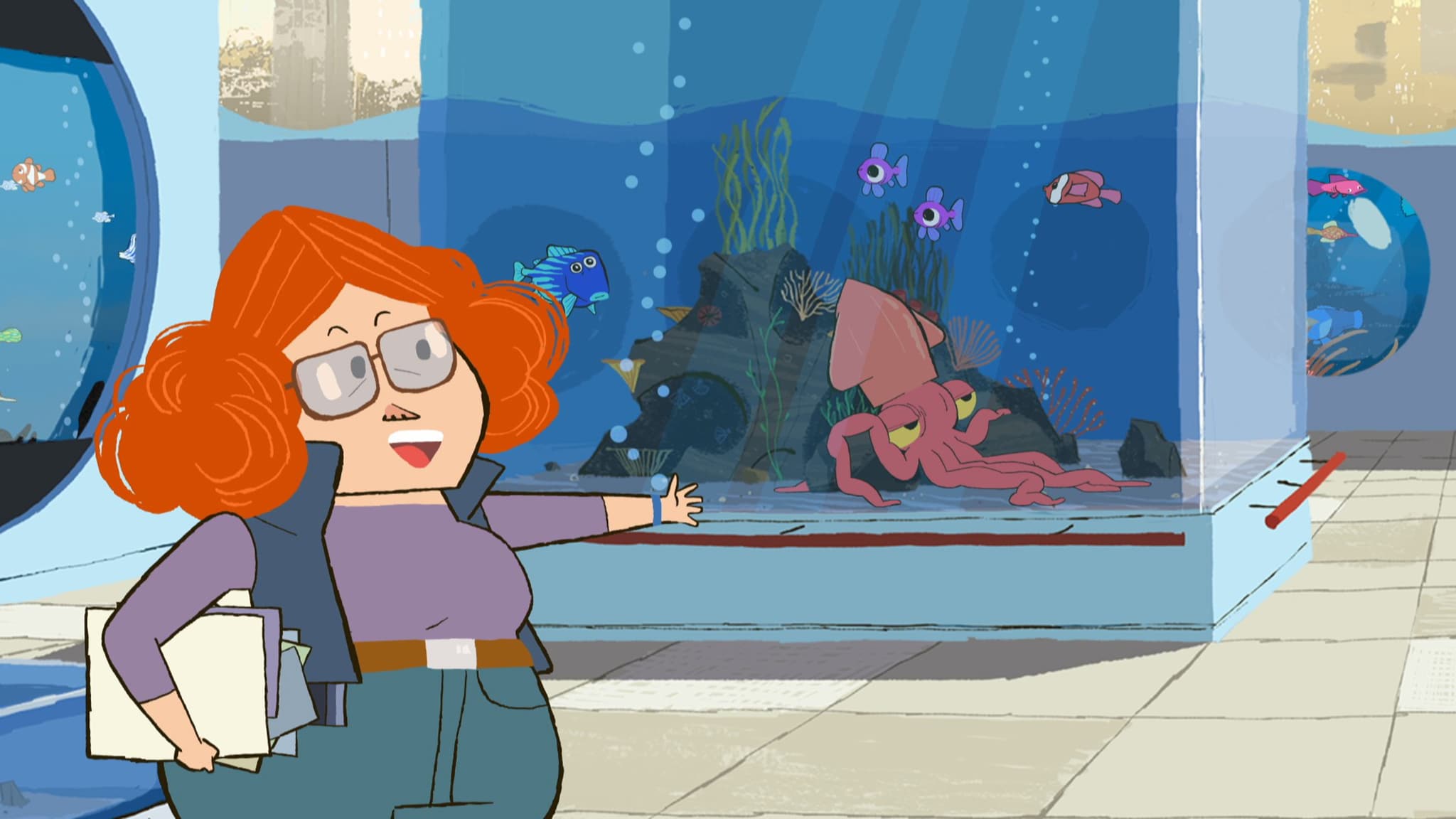 Boyster - Super Mollusco - S1E21 - Il calamaro liberato