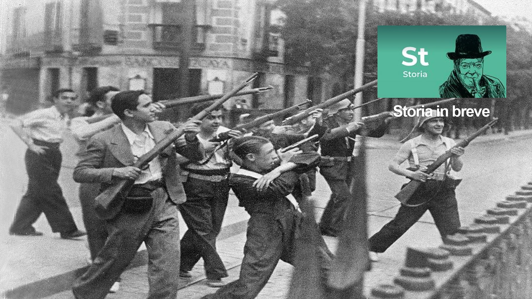 Lo scoppio della guerra civile in Spagna