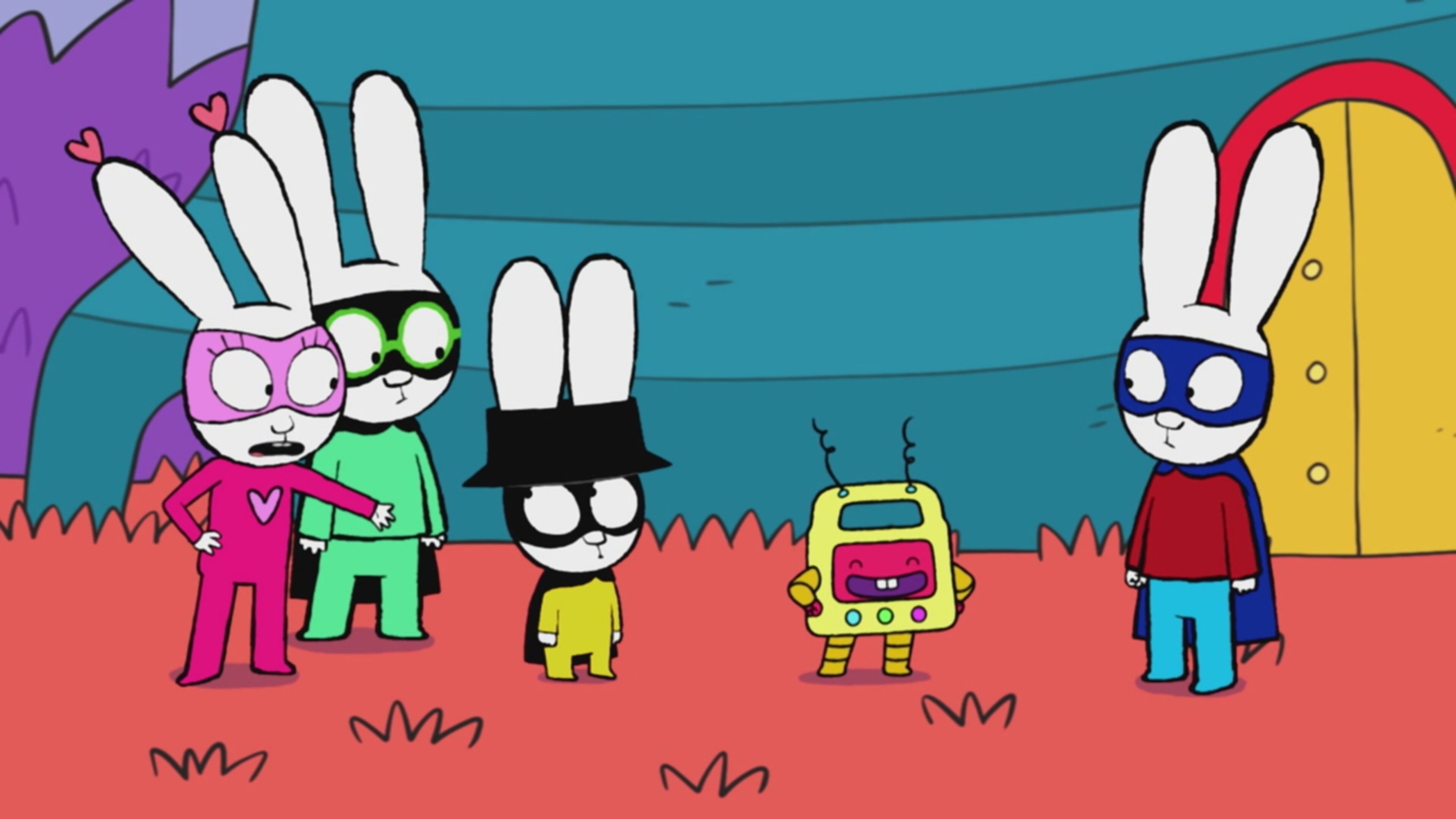 Simone - S4 Ep.43 - Il furbo Capitan Coniglio