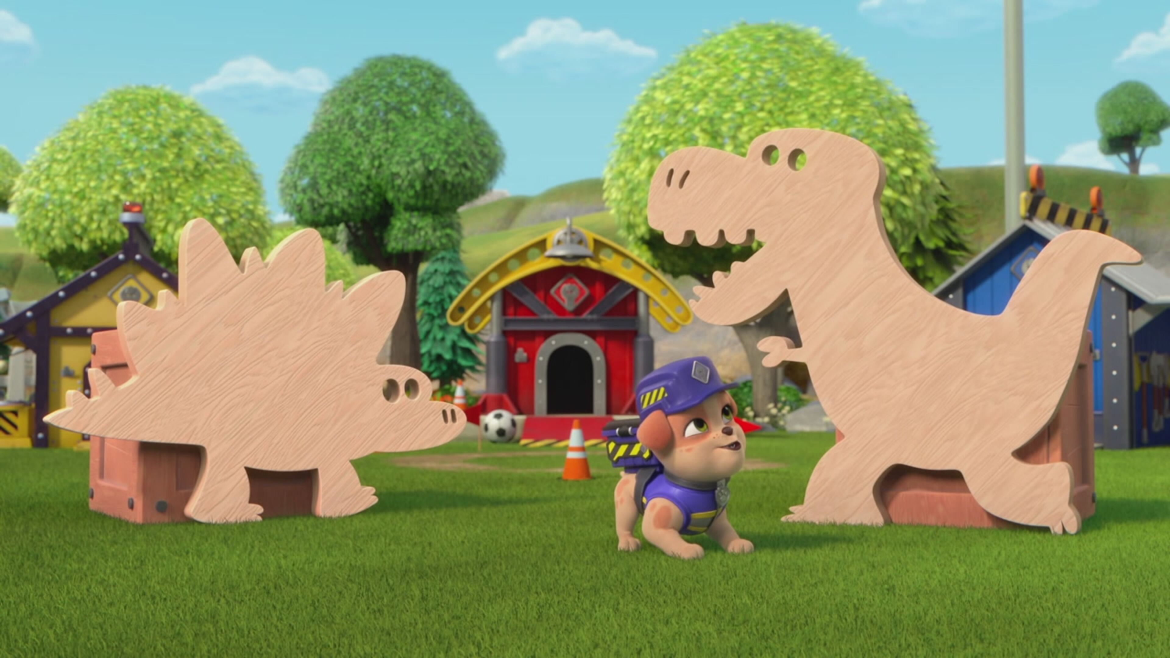 Rubble  Crew - S2 Ep.8 - La squadra costruisce un negozio di frappè  / La squadra allestisce una Dino-festa sul tetto