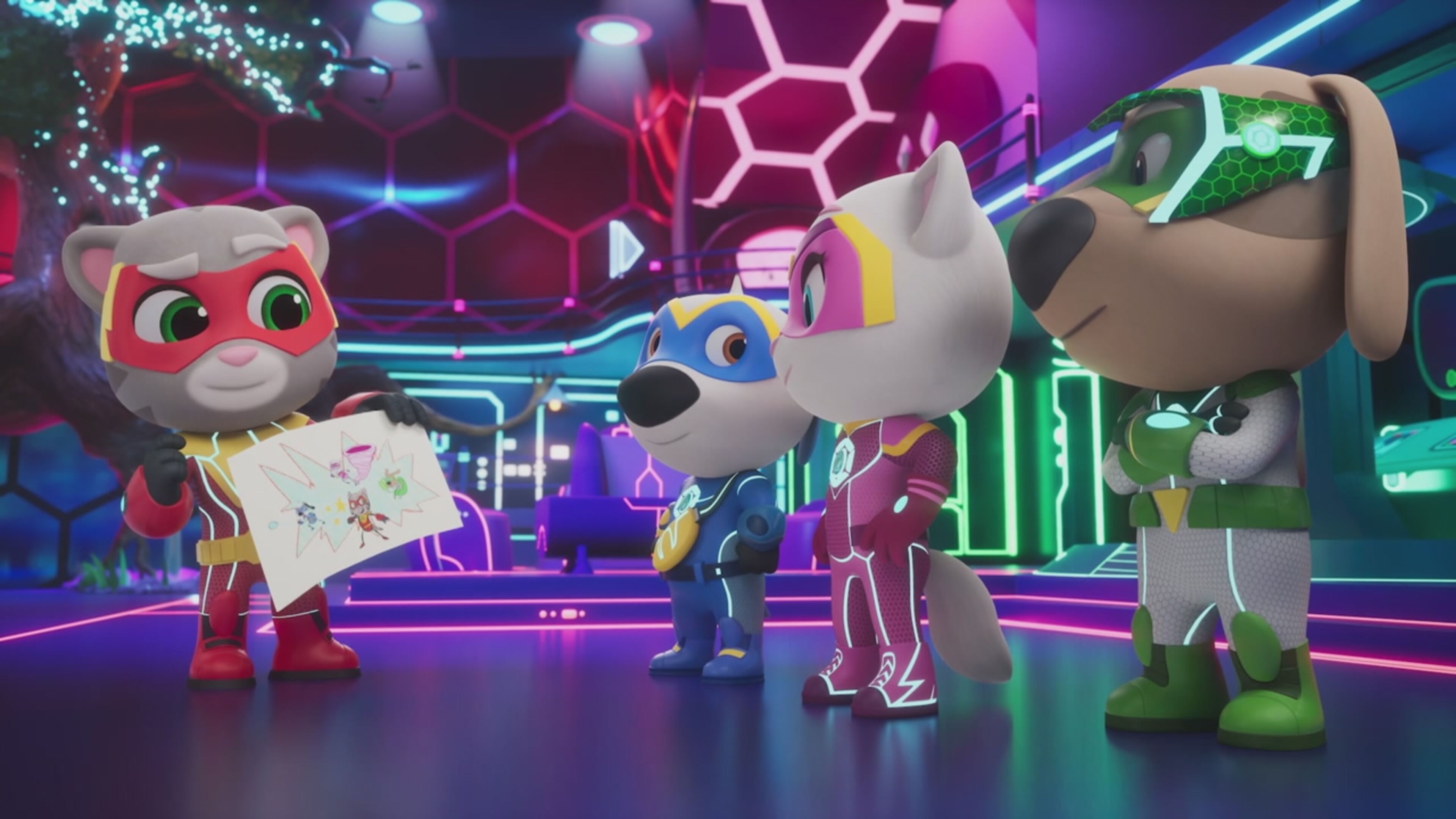 Talking Tom Heroes: super amici - S1 Ep.39 - Colpi speciali