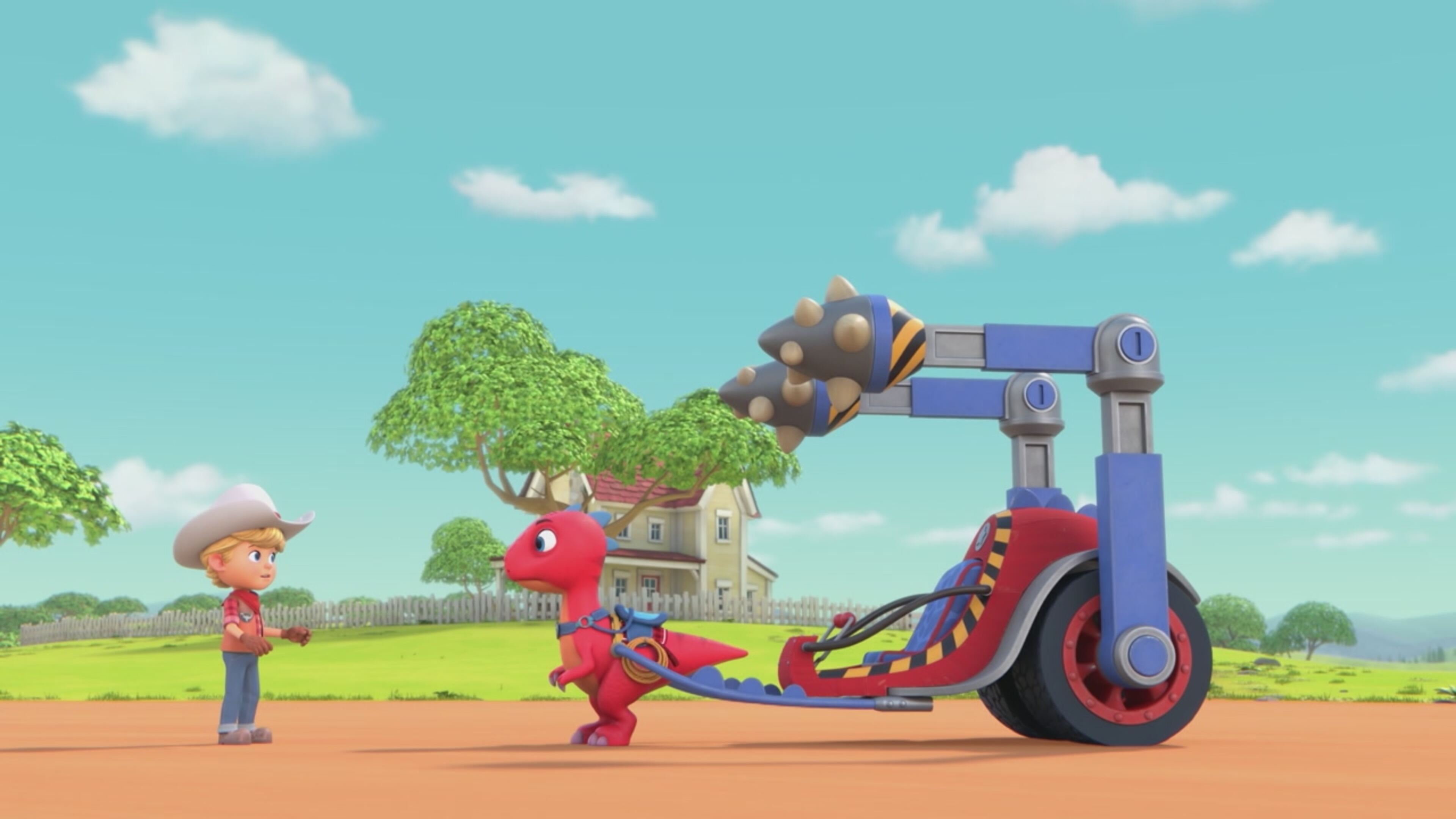 Dino Ranch - S3 Ep.21 - I nuovi veicoli