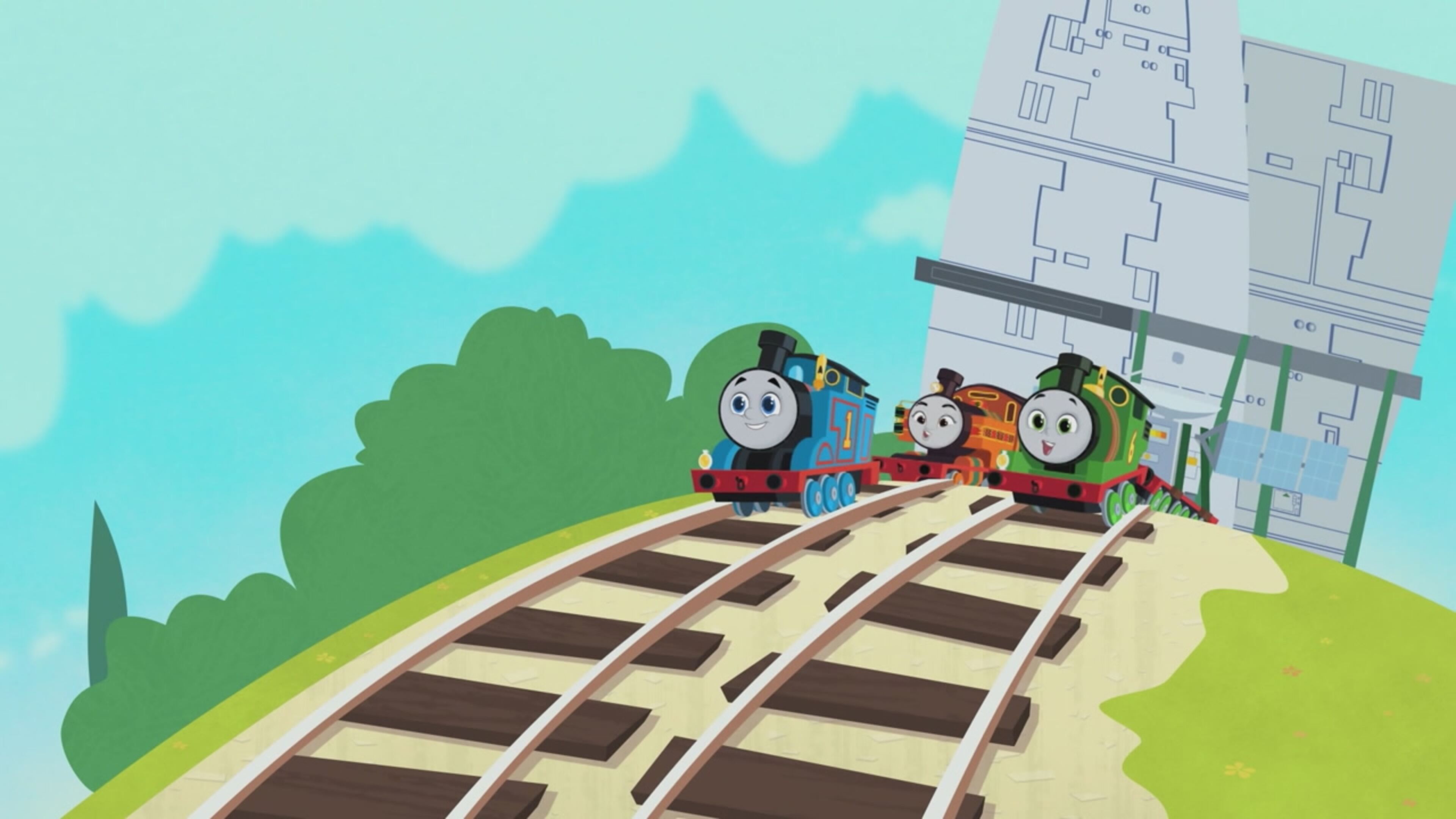 Il Trenino Thomas - S25 Ep.2 - Tutti Pronti al Lancio!
