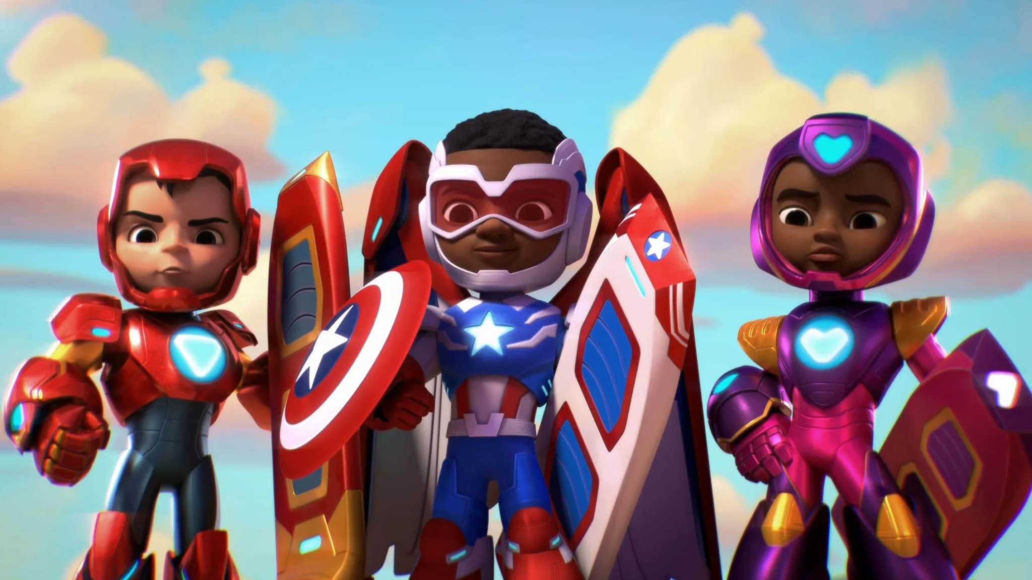 Iron Man e i suoi fantastici amici - S1E3 - Captain America va veloce / Lo Straordinario Parco Giochi di Ironheart