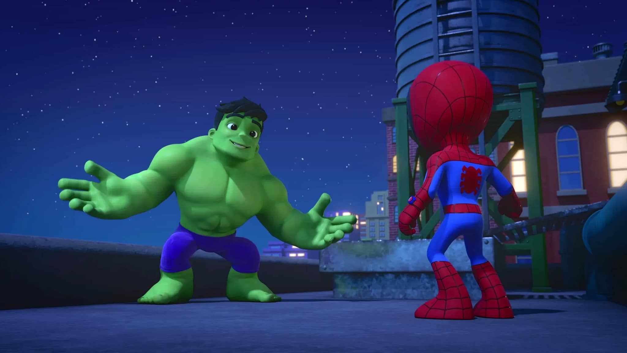 Spidey e i suoi fantastici amici - I corti - S1E3 - Con l'aiuto di Hulk