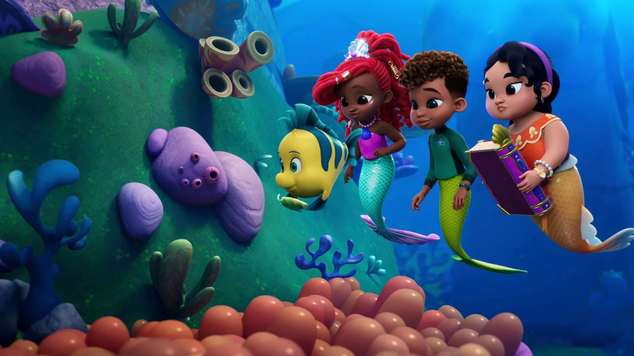 Ariel - S2E34 - I Desideri di Flounder / Il Viaggio di Tritone
